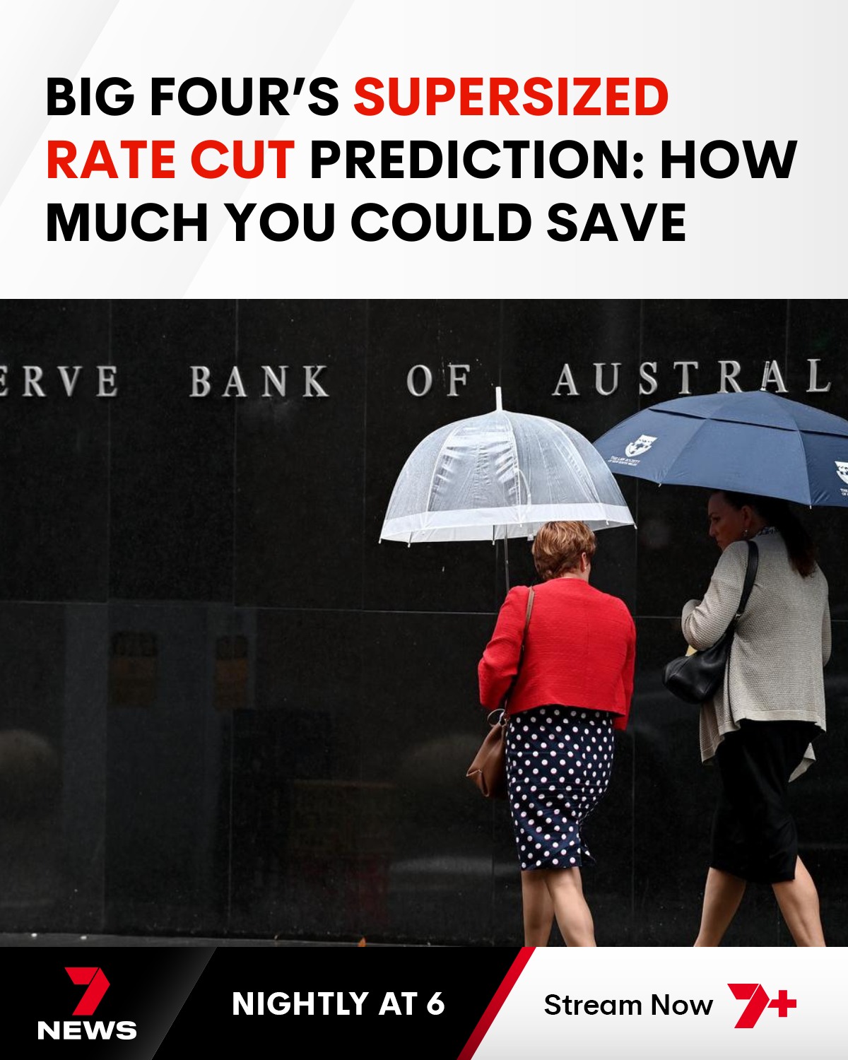 7NEWS - The forecast is for a half-point cut when the RBA meets in May ...