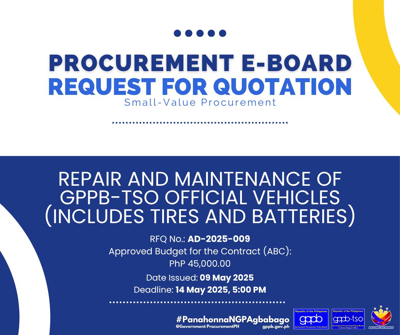 GovernmentProcurementPH added a... - GovernmentProcurementPH