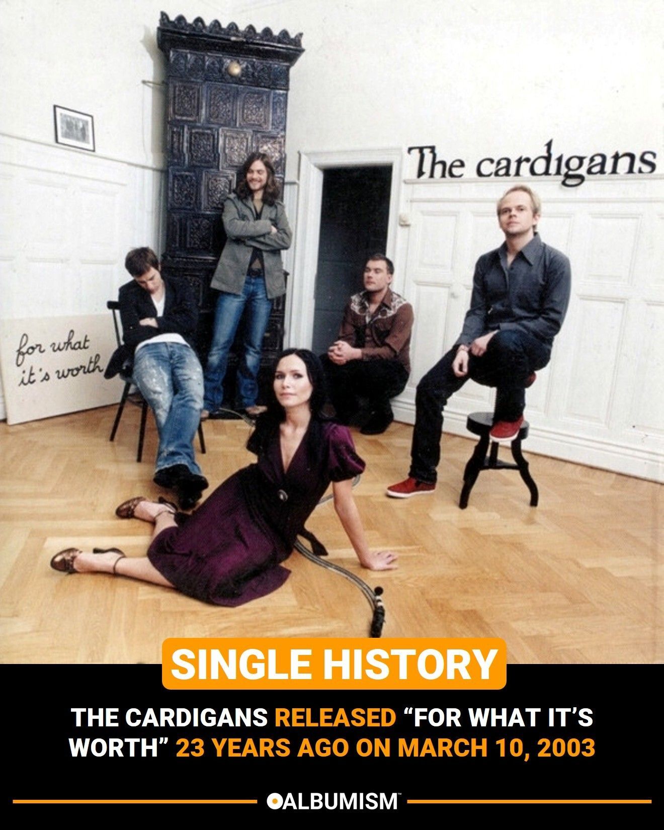 The Cardigans released 'Long Gone Before Daylight' in Europe 23