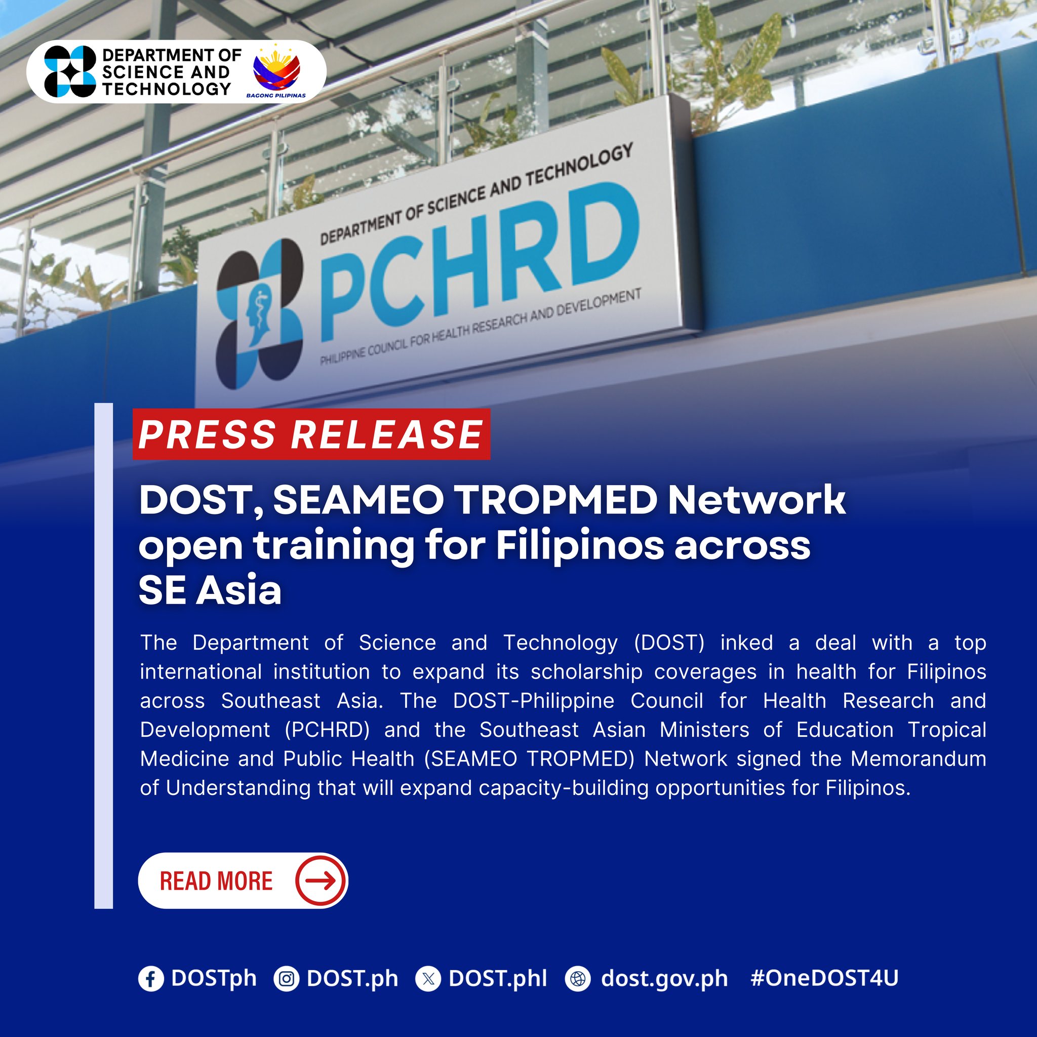#DOSTPressRelease: With the expanded... - DOST Philippines | Facebook
