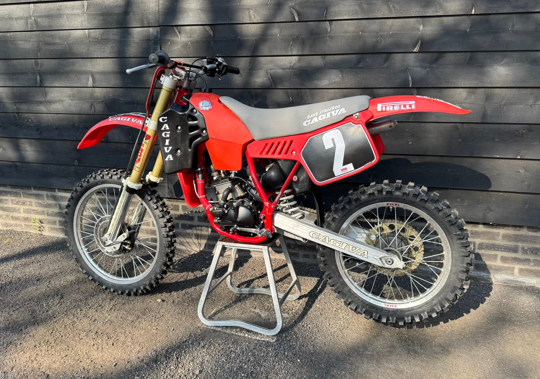 Cadre Moto CAGIVA 250 WMX 1988-1989 - Pour Moto Off-road, Pièce Classique D'occasion
