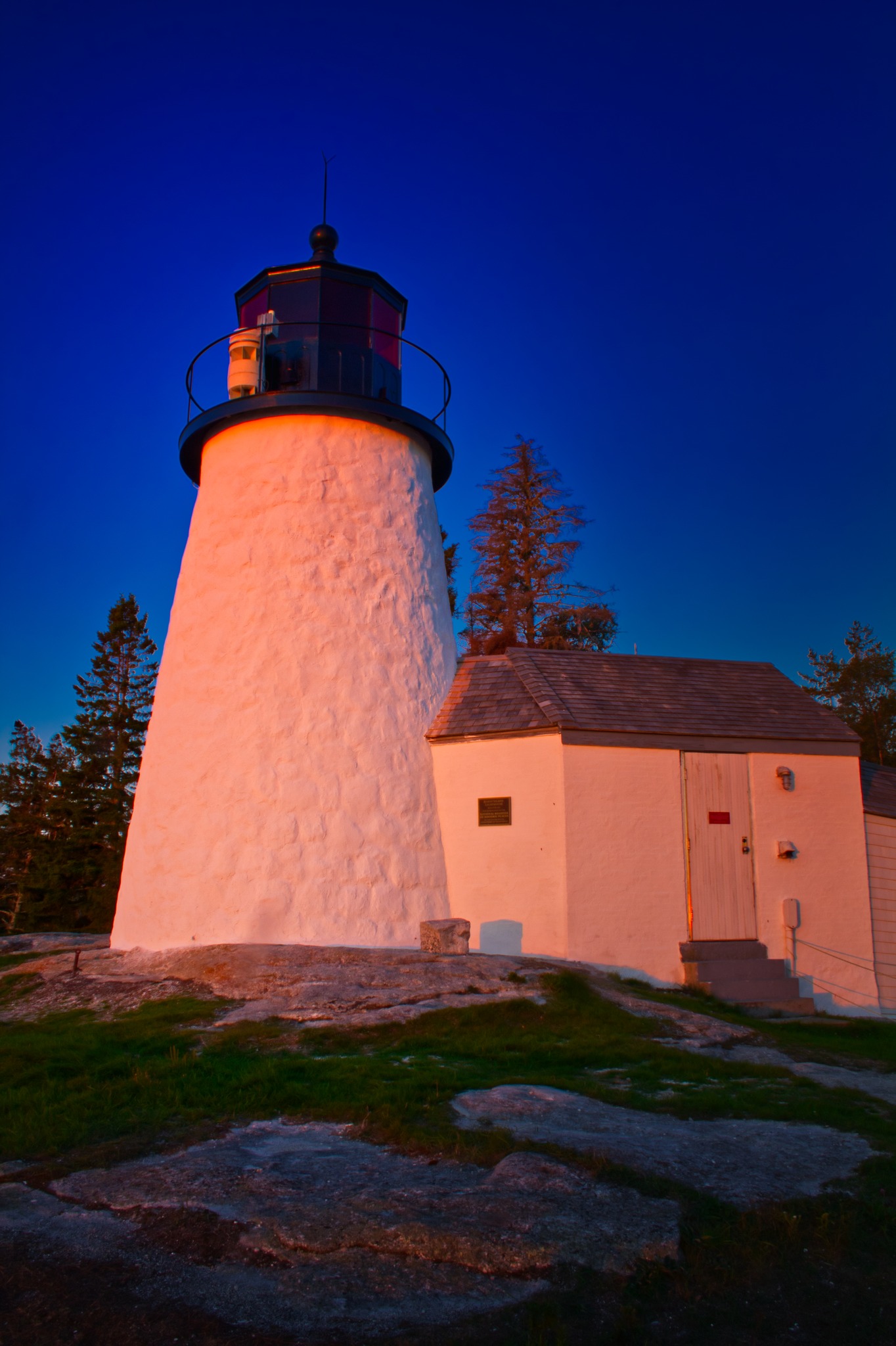 Old Pictures of Forgotten Maine | Sand Island Light c.1910 - Blue Hill ...