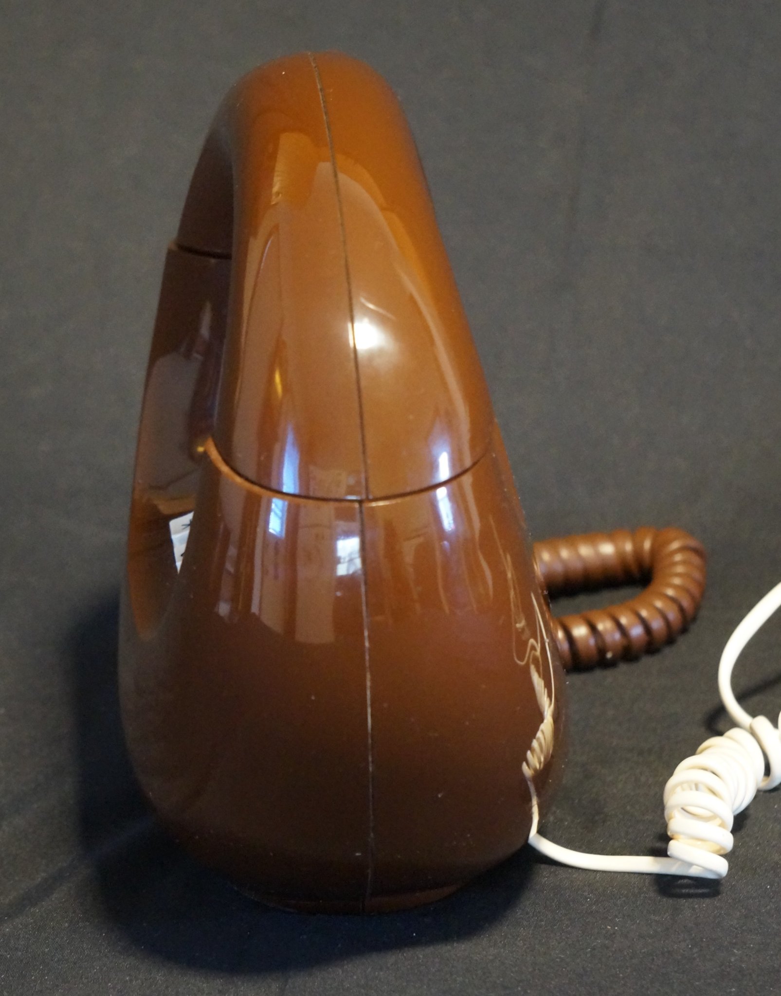 Western Electric Brown SCULPTURA Design Line Touch-tone DONUT Push ...