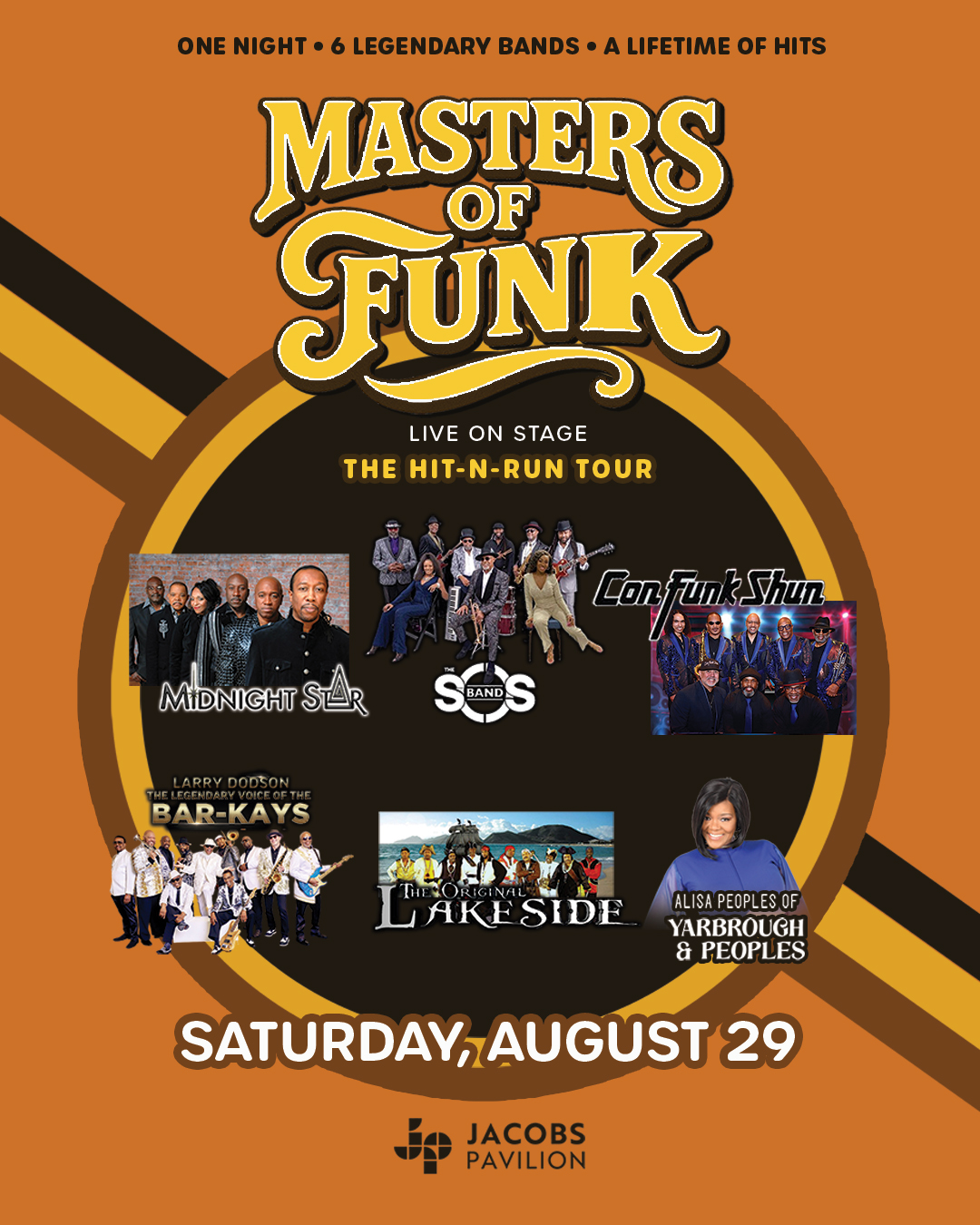 Masters Of Funk – II /Promo Hey Cleveland! Join us for the Masters of Funk Hit-N-Run Tour on