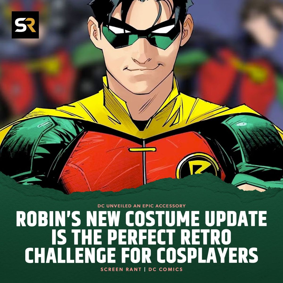Screen - ICYMI: DC unveiled an epic Robin accessory that is begging for ...
