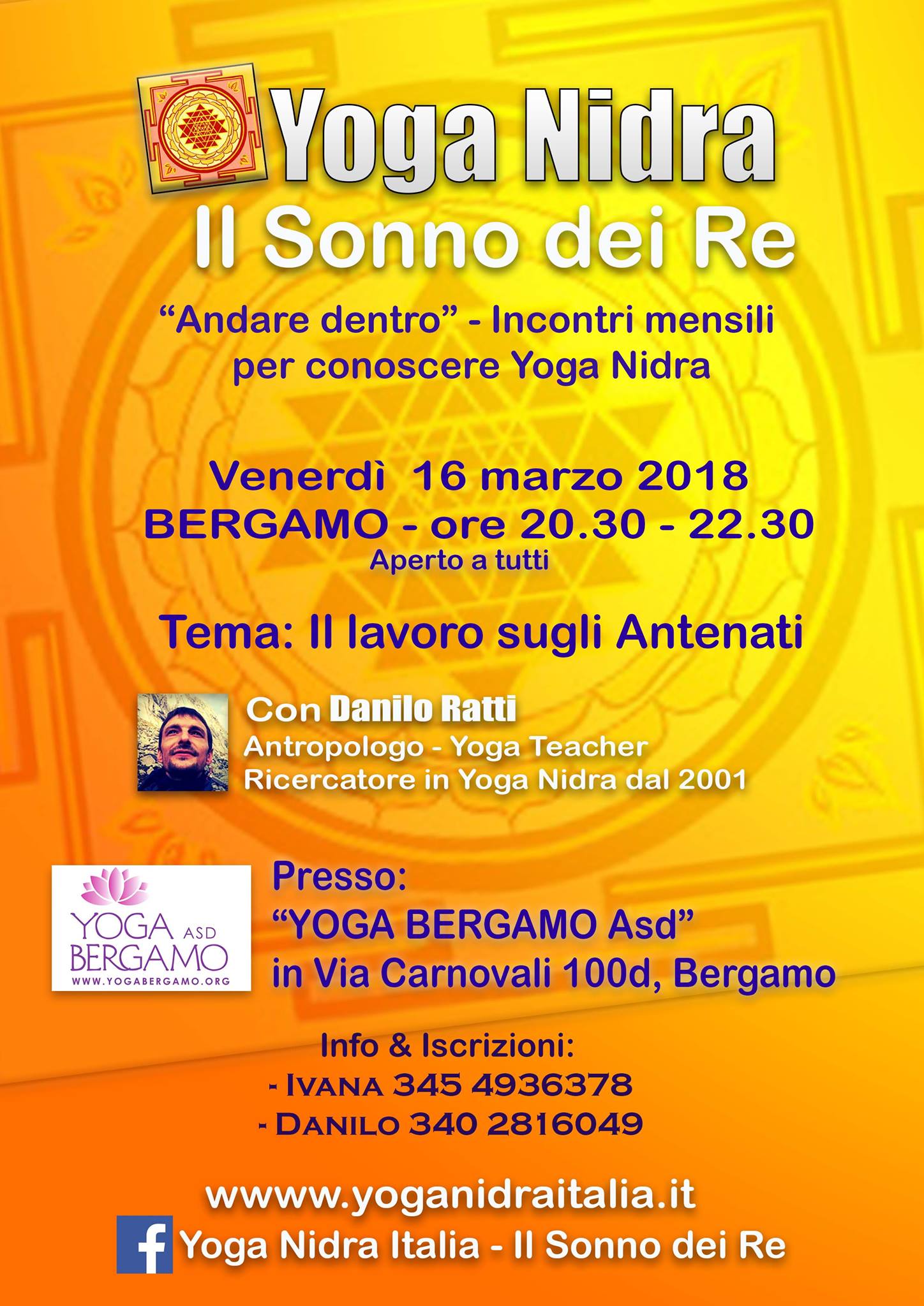 Danilo Ratti - Yogi, Antropologo, Ricercatore, Scrittore