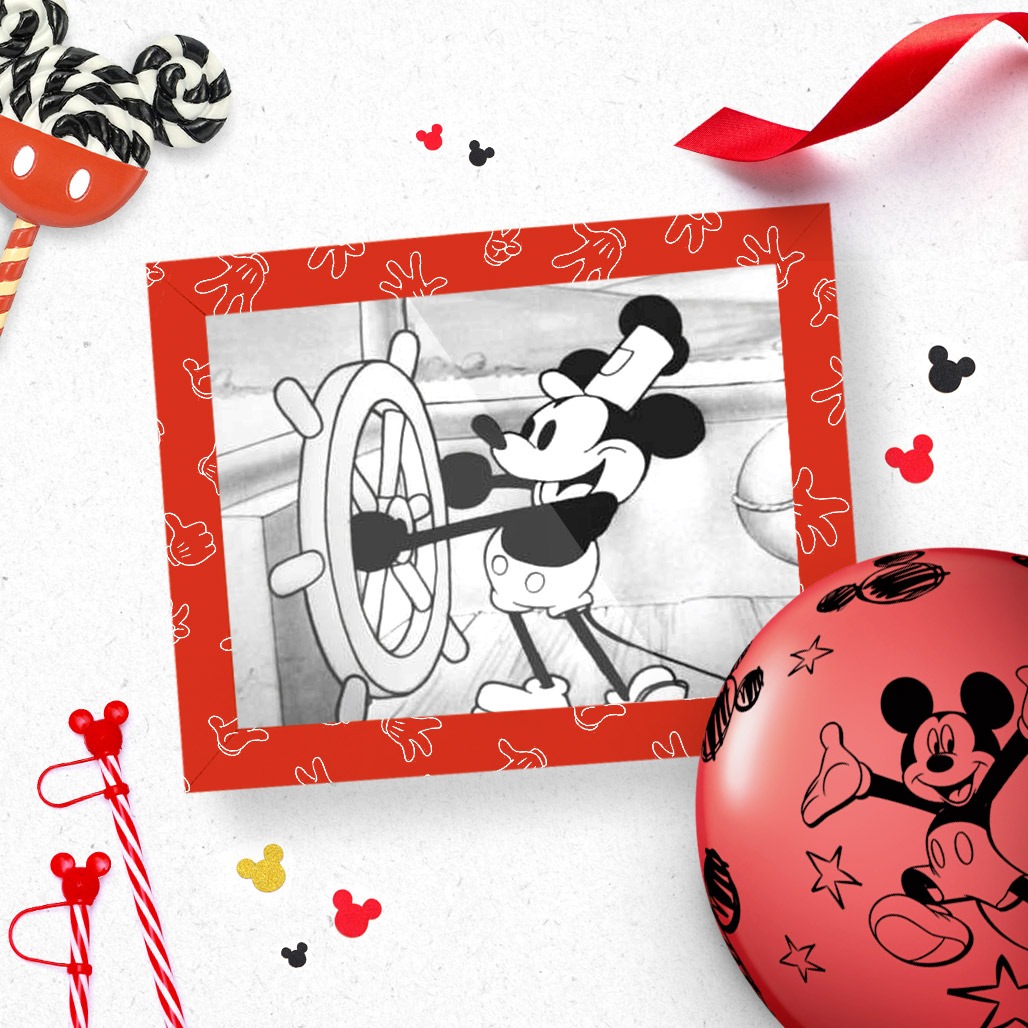 🎂🎈Feliz cumple Mickey !!! 🎬 El famoso Mickey Mouse hizo su debut ...