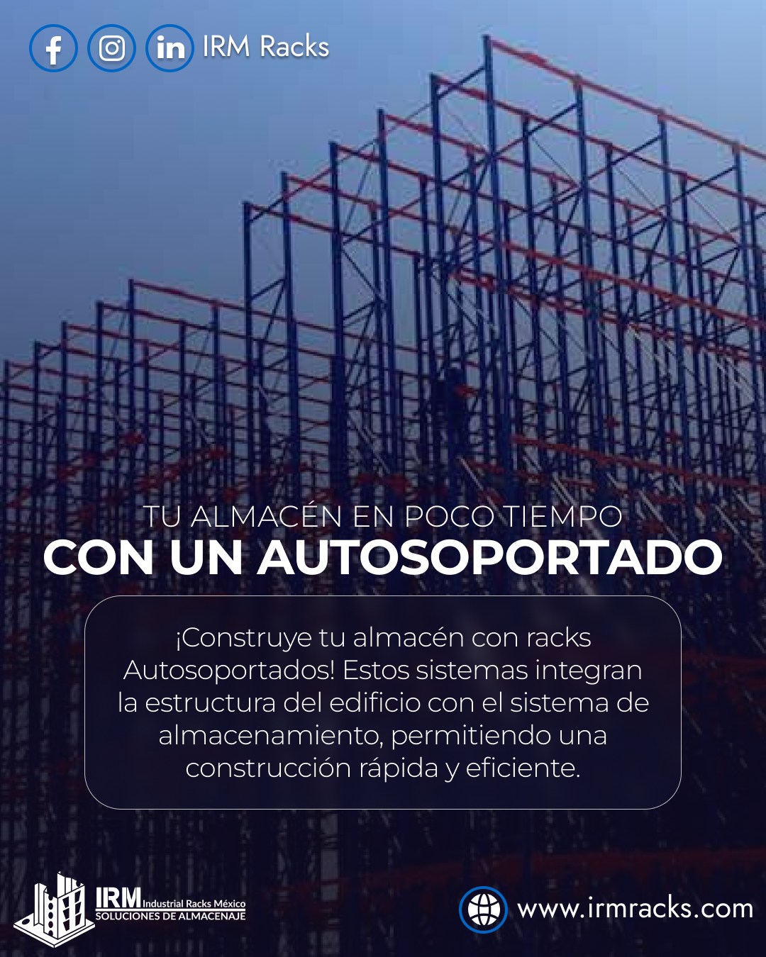 IRM racks - 🏢🔧 ¡Construye tu almacén con racks...
