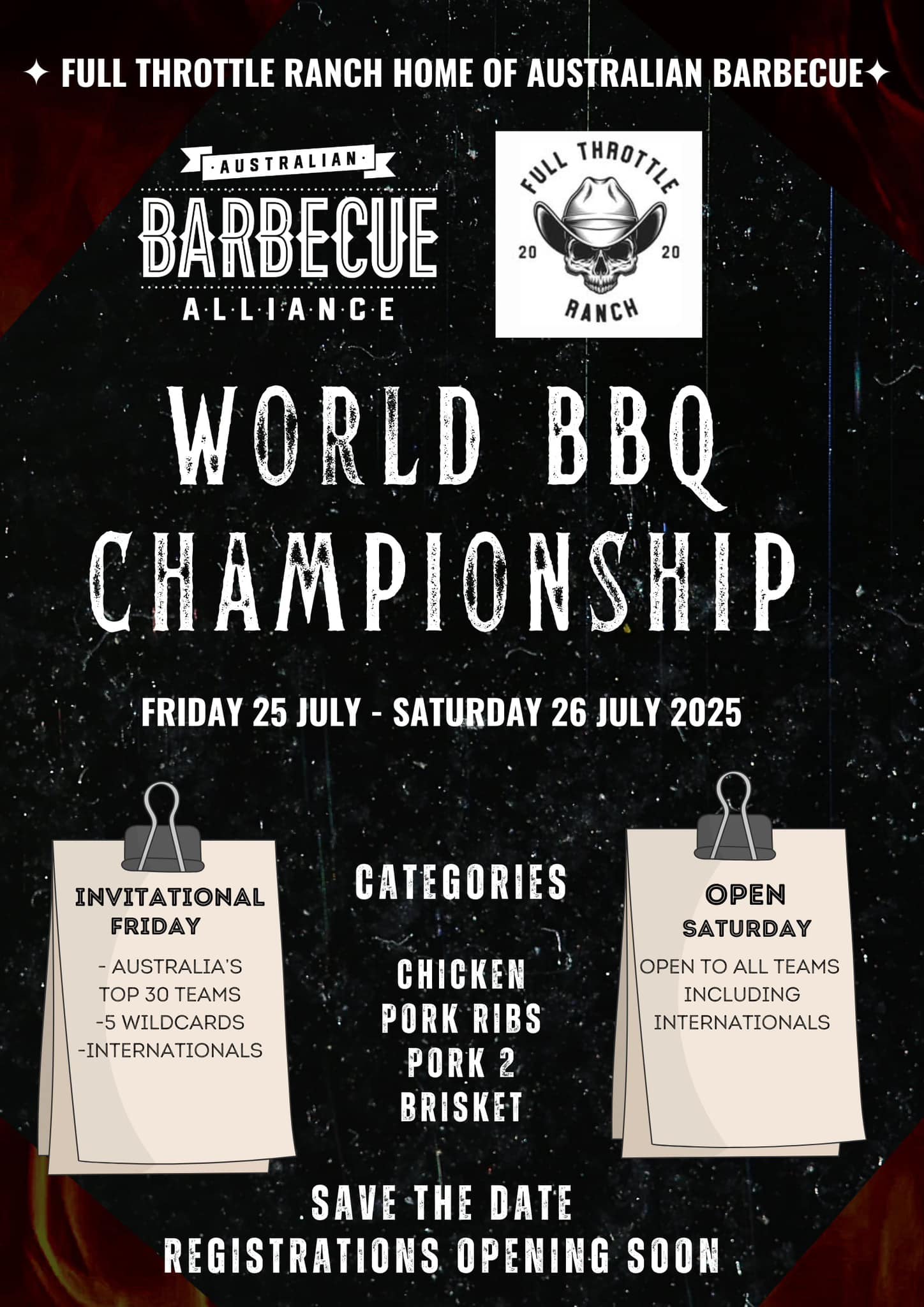 Full Throttle Ranch are... - Australasian Barbecue Alliance | Facebook
