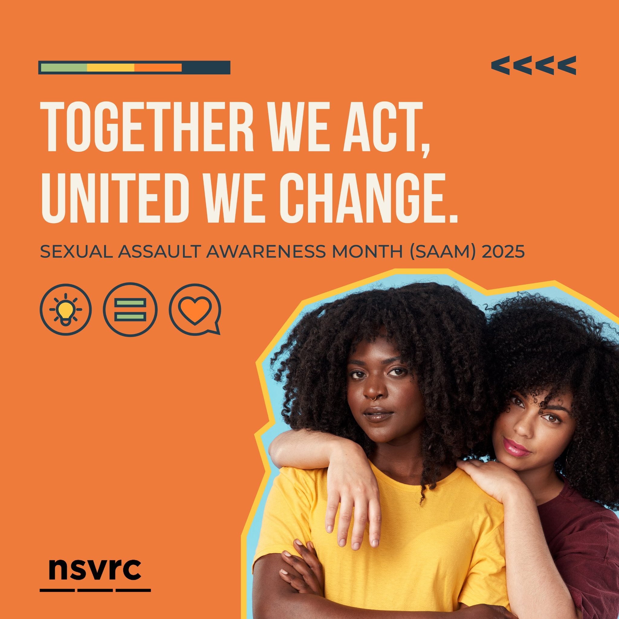 🧡 April is Sexual Assault Awareness Month, and this year’s theme is ...