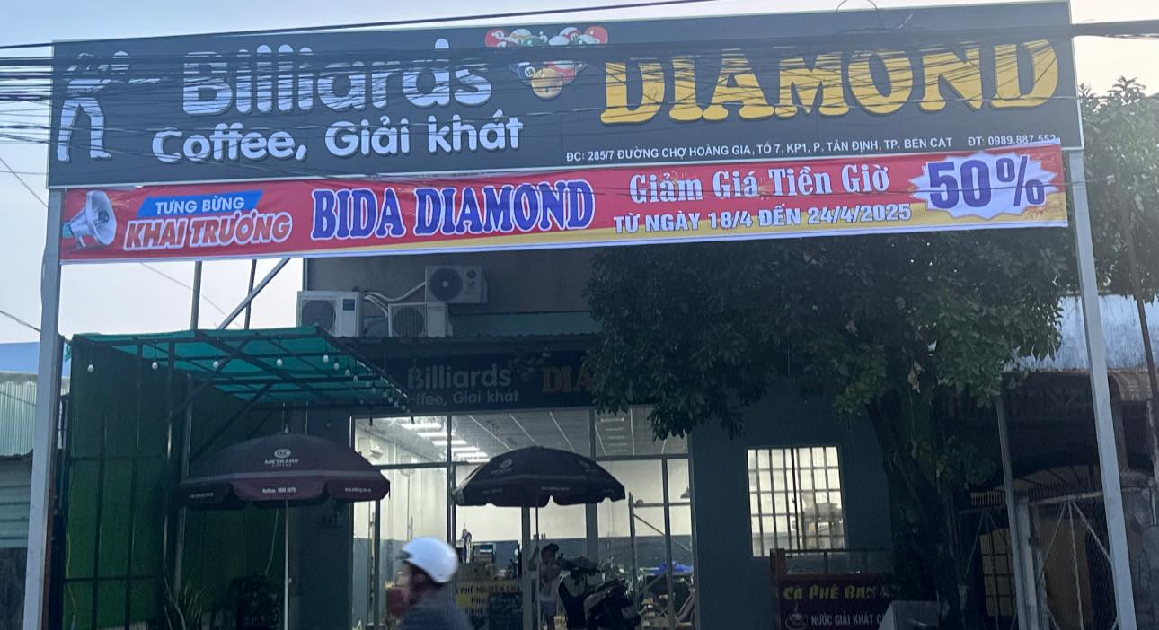 Diamond - GRAND OPENING – DIAMOND BILLIARDS CHÍNH THỨC KHAI TRƯƠNG! Tín ...