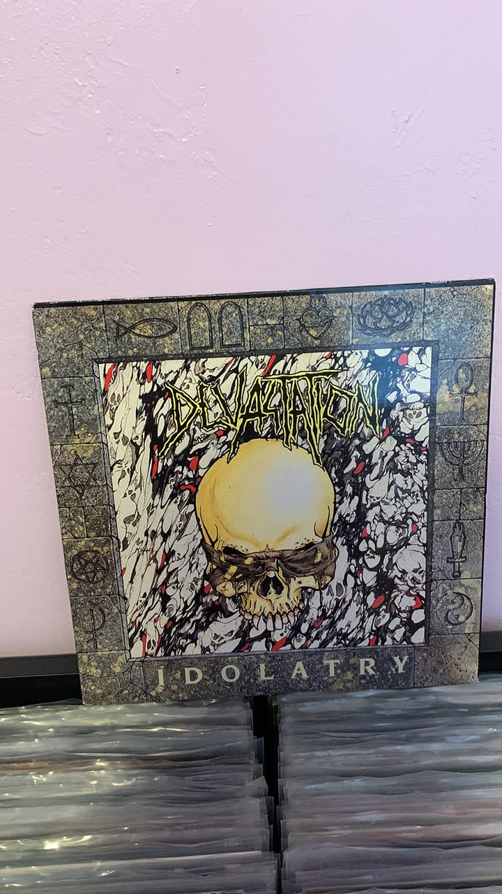 Devastation – Idolatry（カット盤） DEVASTATION Idolatry April 23rd 1991 Recorded on August