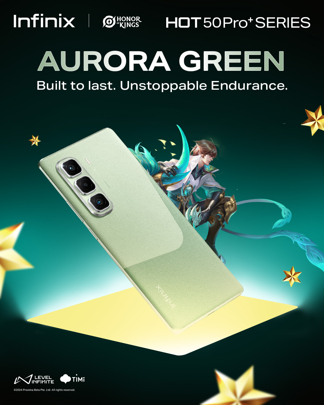 Infinix Mobile - Stand out in every battle with the bold AURORA GREEN 🌿 ...