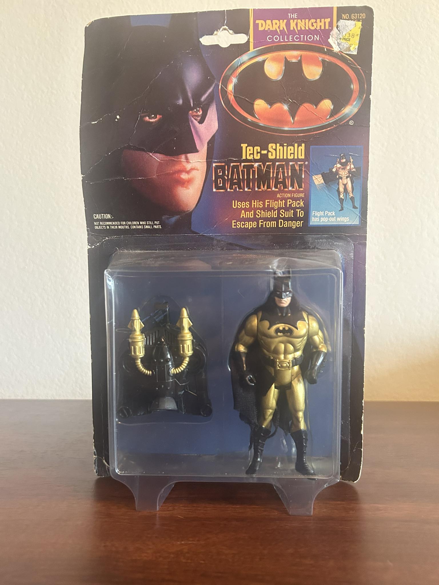 Original 1989 Kenner Batman figure found at vintage toy store