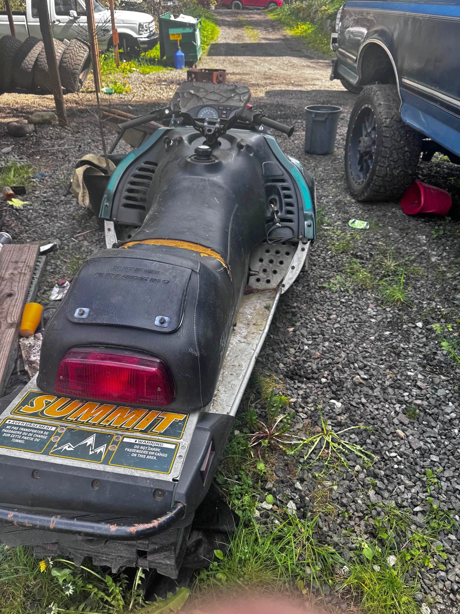 1995 583 Rotax summit Skidoo