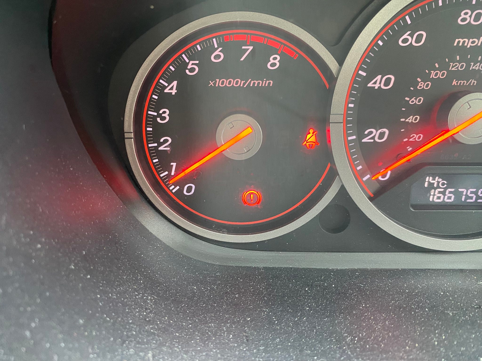 Honda city zxi 2005dec model car blink hf light