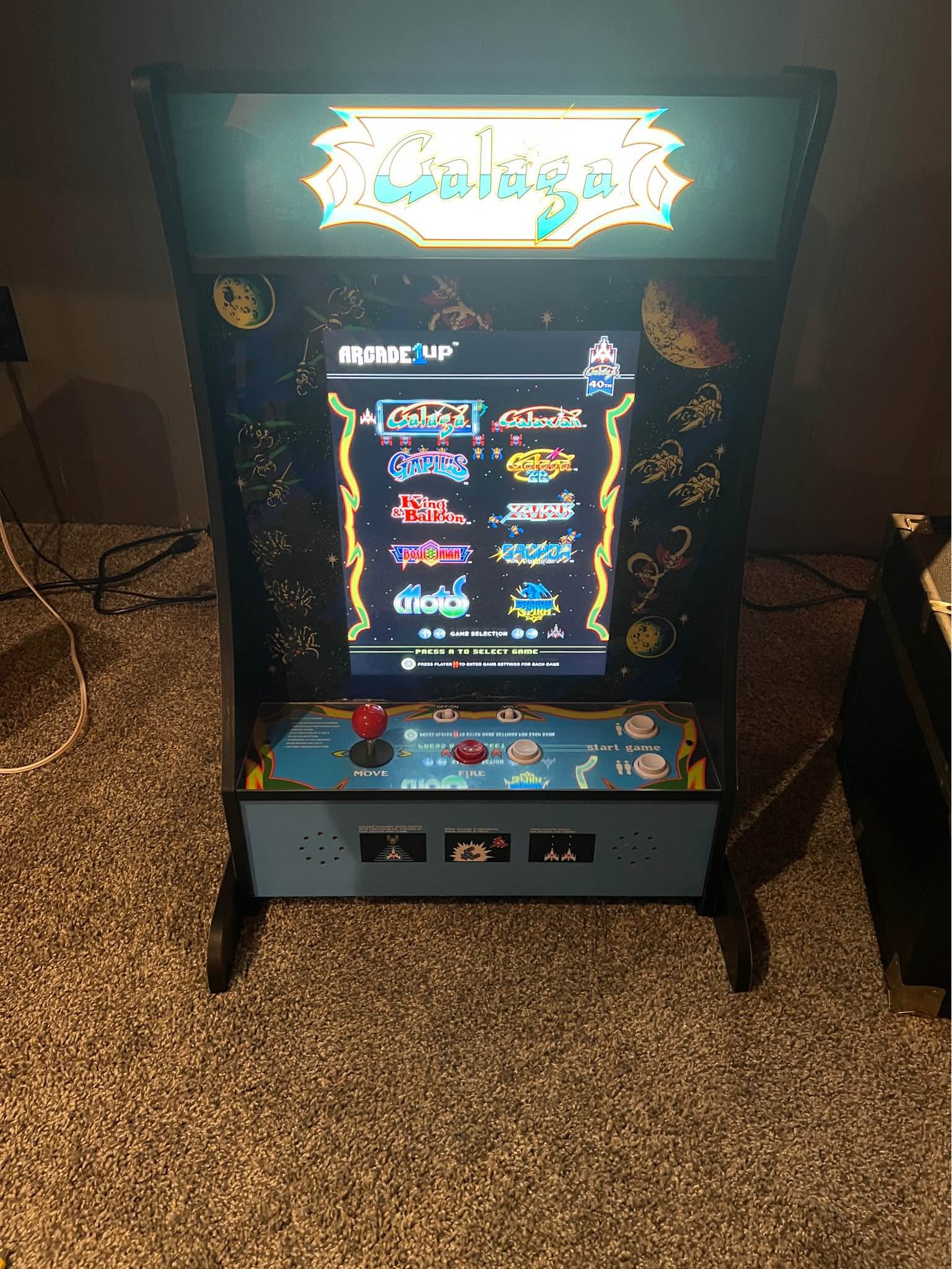 Galaga 40th Anniversary Party-Cade for sale! Works great and is a