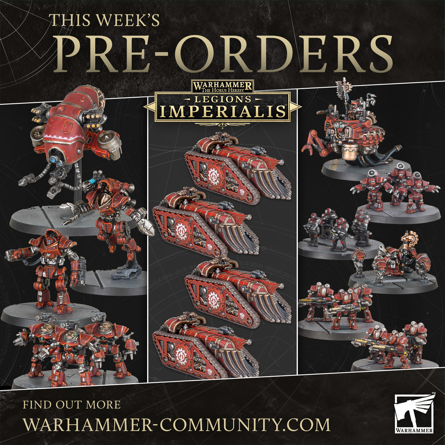 Games Workshop Warhammer The Horus Heresy Legions Imperialis - Escadron Krios Mechanicum [Échelle Épique]
