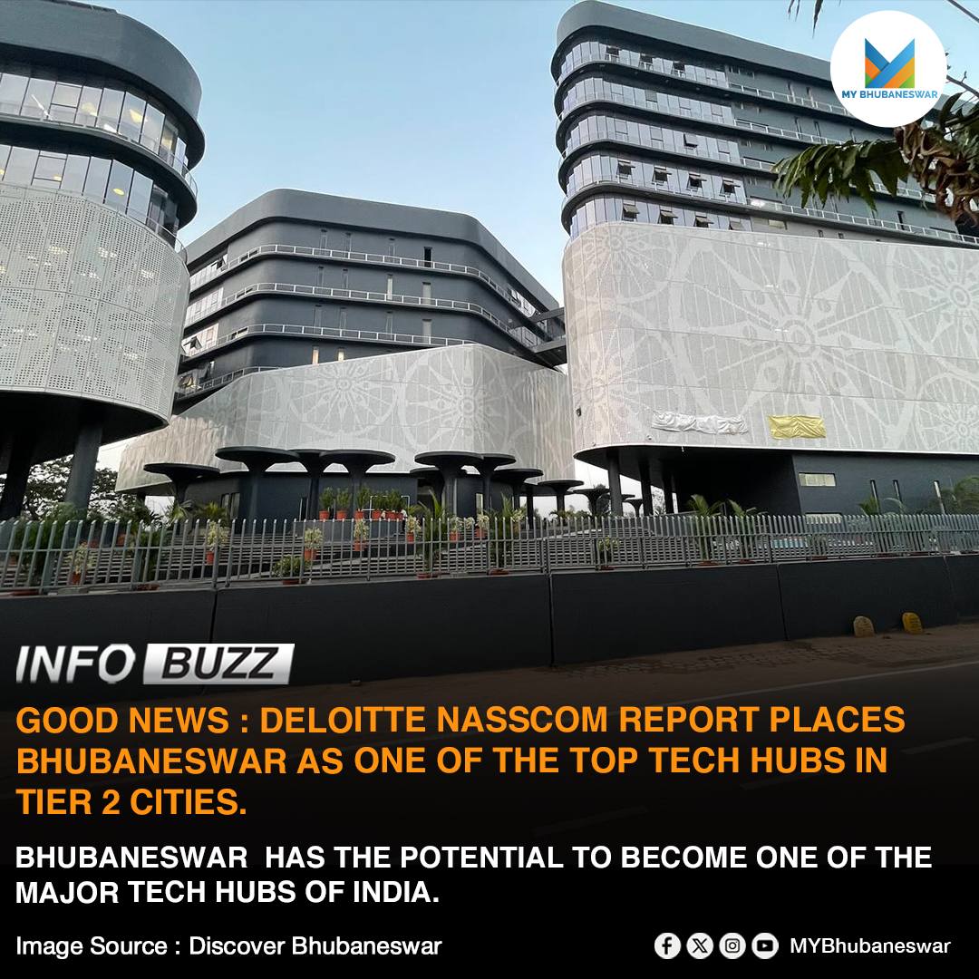 MY Bhubaneswar - DELOITTE NASSCOM REPORT PLACES... | Facebook
