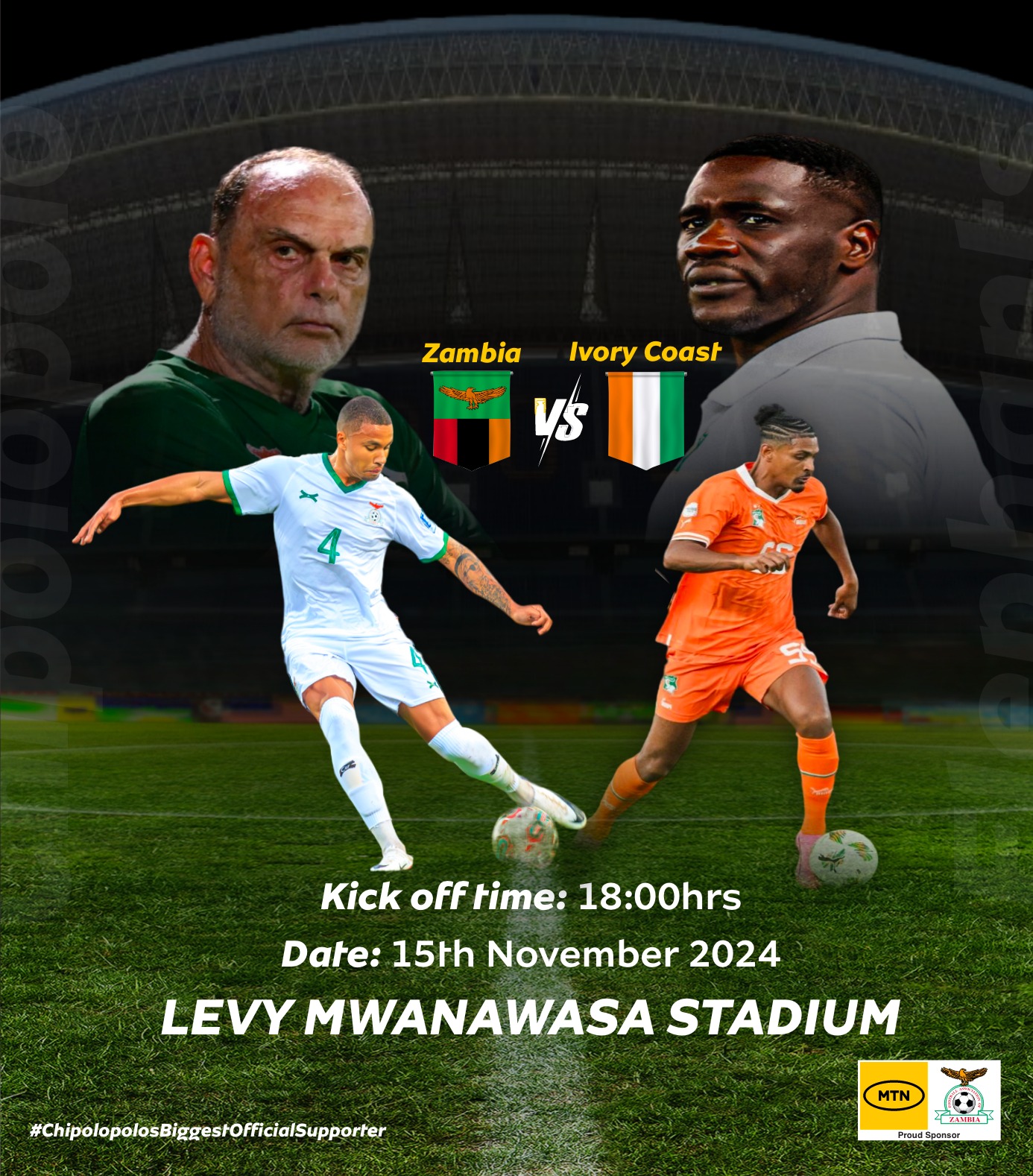MTN Zambia - Lelo Ni Lelo The Chipolopolo boys take aim at...