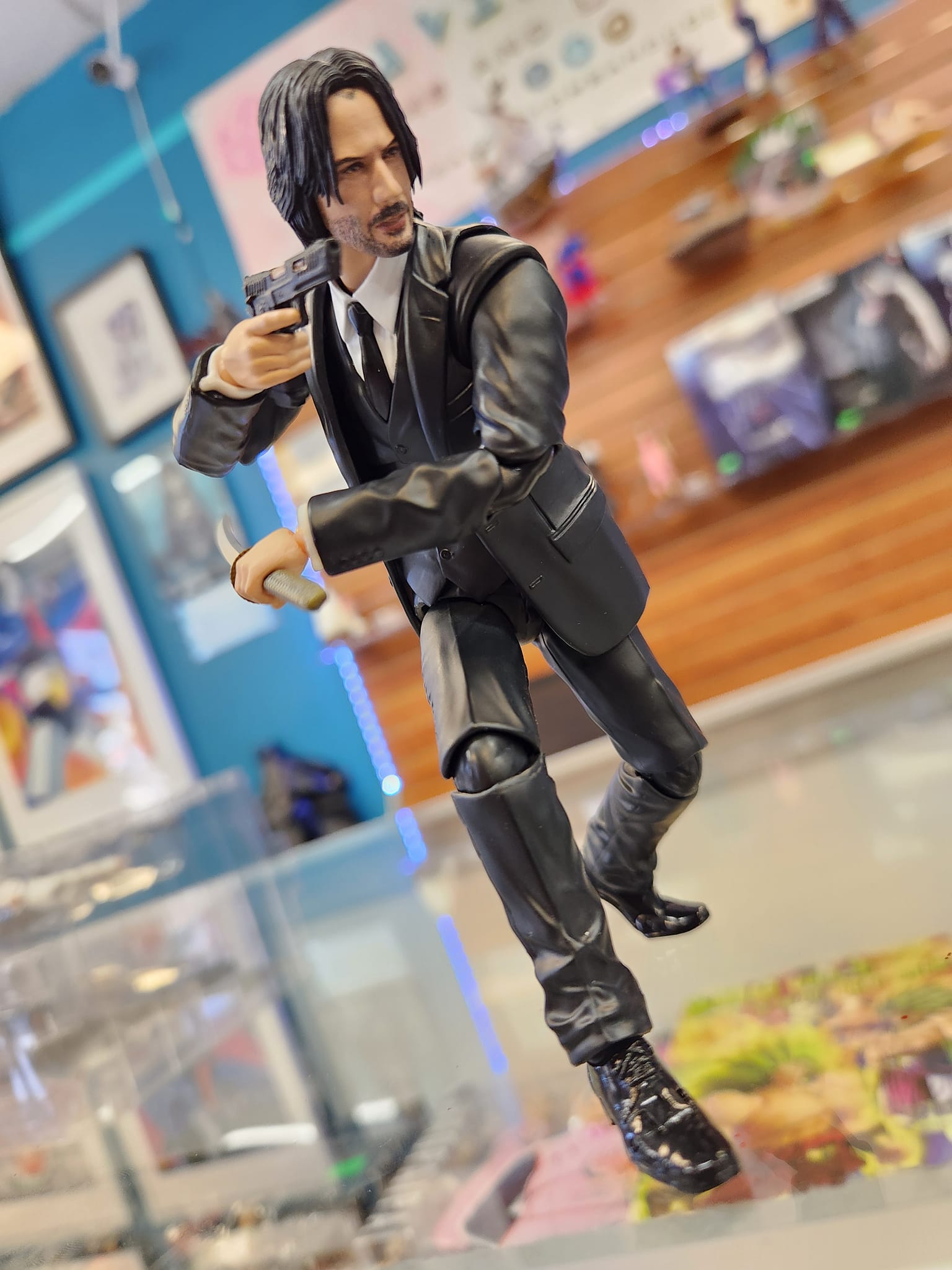 Mafex John Wick from Chapter 4. Stop by the shop today to check 