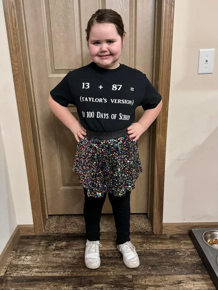 Cricut - Making the whole school shimmer for 100 days!...
