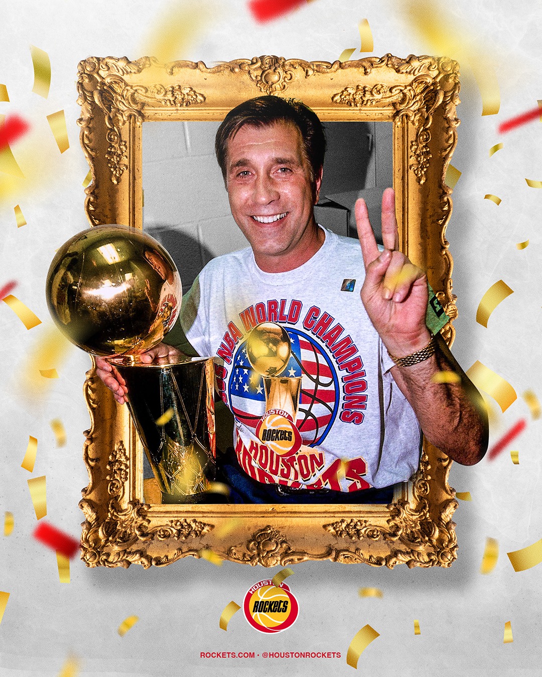 Houston - Join us in congratulating Rockets legend Rudy Tomjanovich on ...