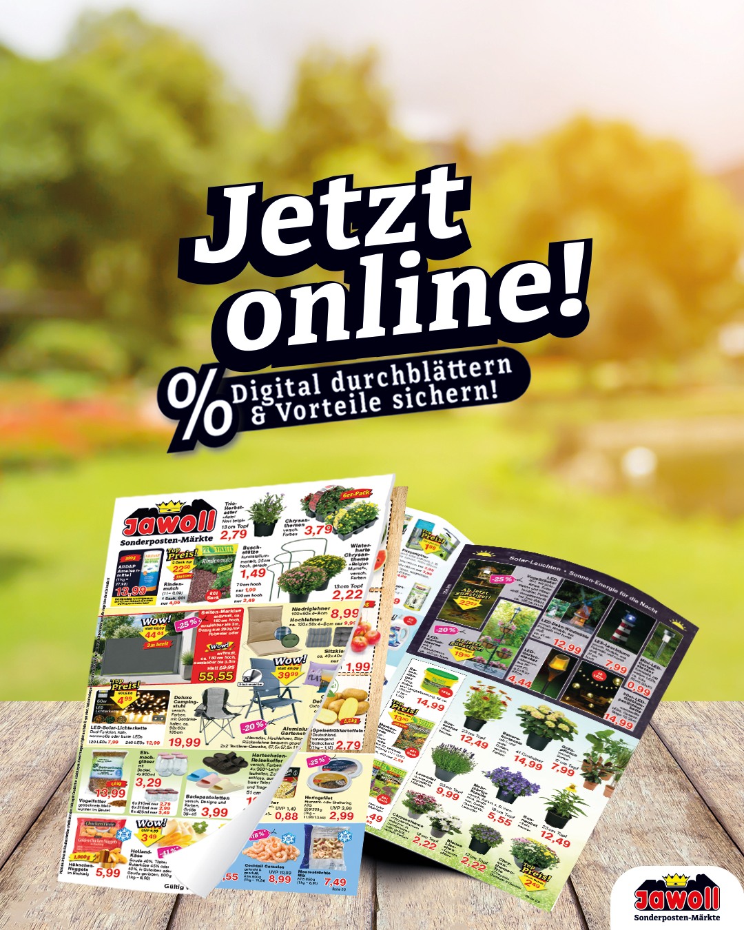 Die neuen Wochenangebote sind da – jetzt online entdecken! ☀️🛒 Ob für Garten, Terrasse, Balkon oder den Alltag zu Hause: In unserem aktuellen Prospekt findest du wieder viele starke Angebote, praktische Sommerartikel