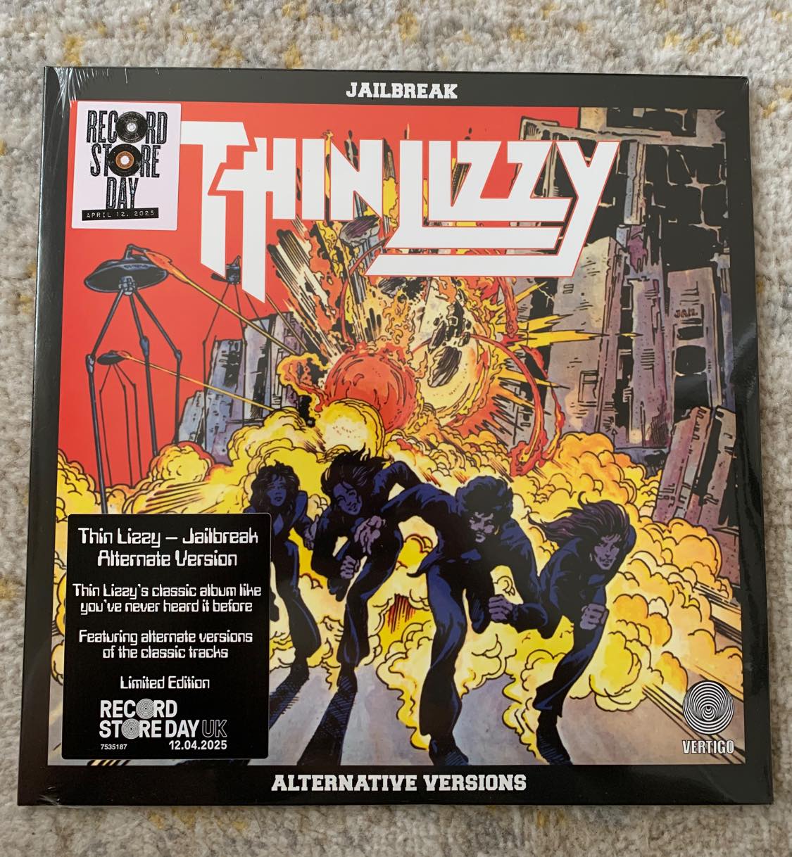 THIN LIZZY - Jailbreak Their best record!!! The boys are back in