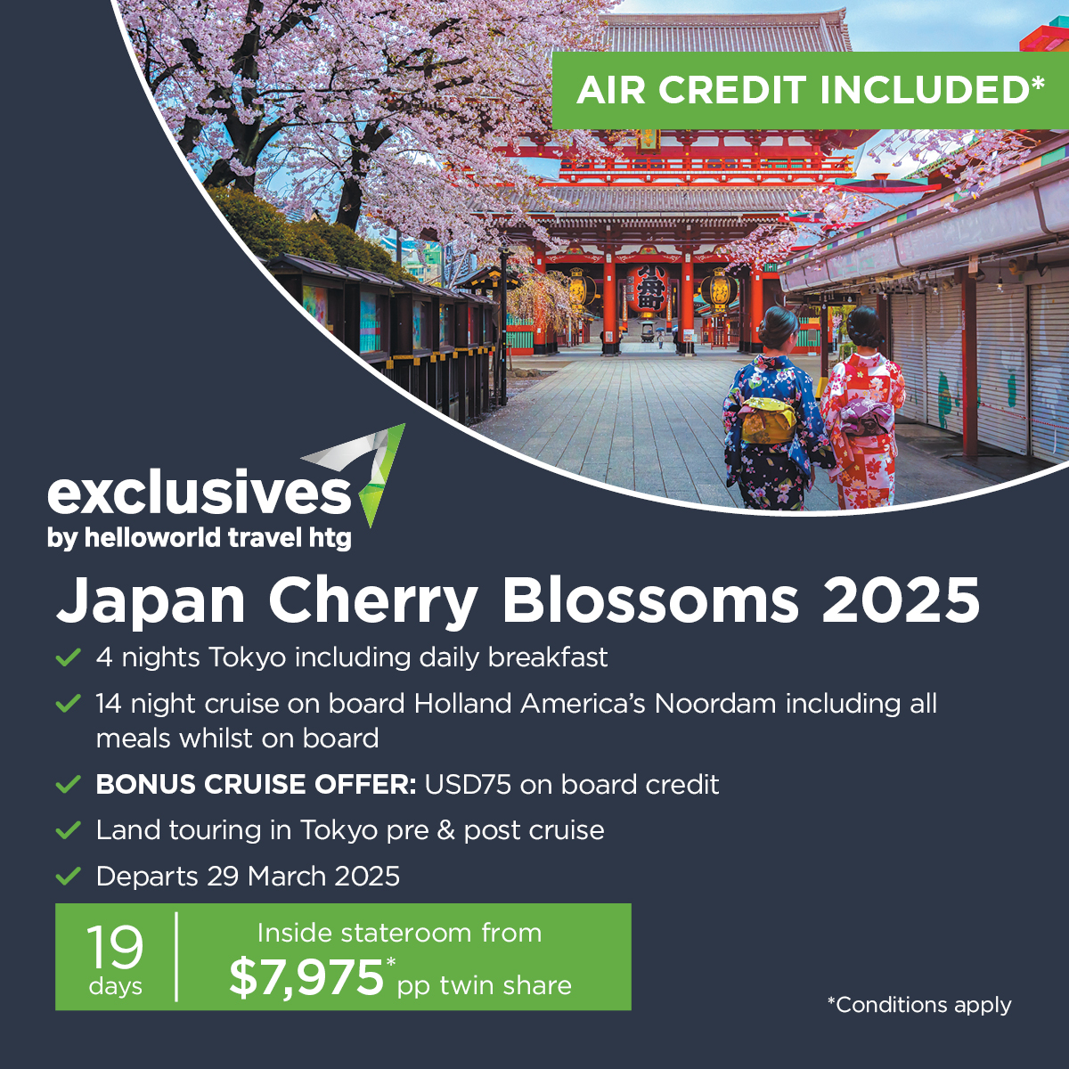 🌸⛩️Japan Cherry Blossoms🌸⛩️... - Helloworld Travel HTG | Facebook