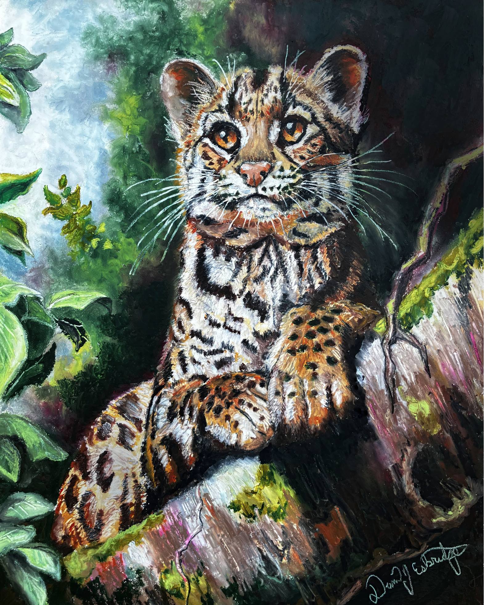 Ocelot Pride is with it's new owner - a little packaging art.