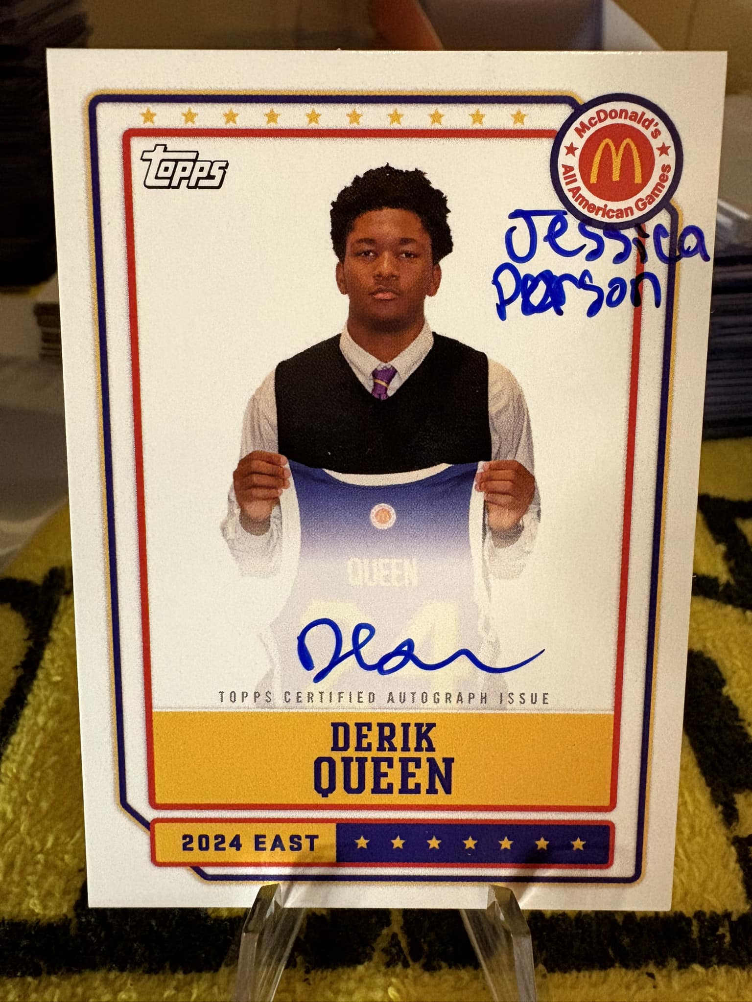 Why are some 2024 Topps Chrome McDonald