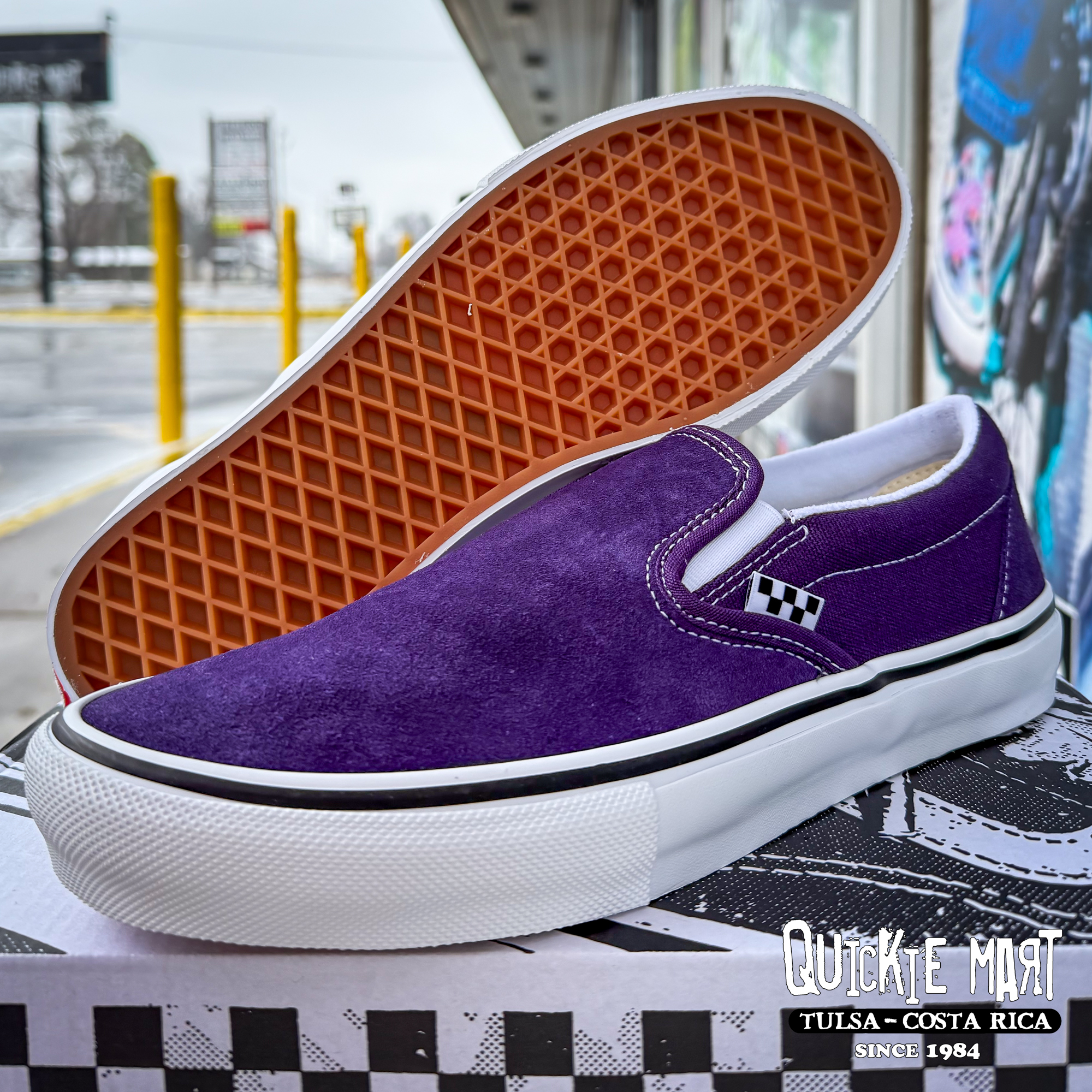 Vans x Baker Rowan Zorilla slip-on Pro shoes available now! Sturdy