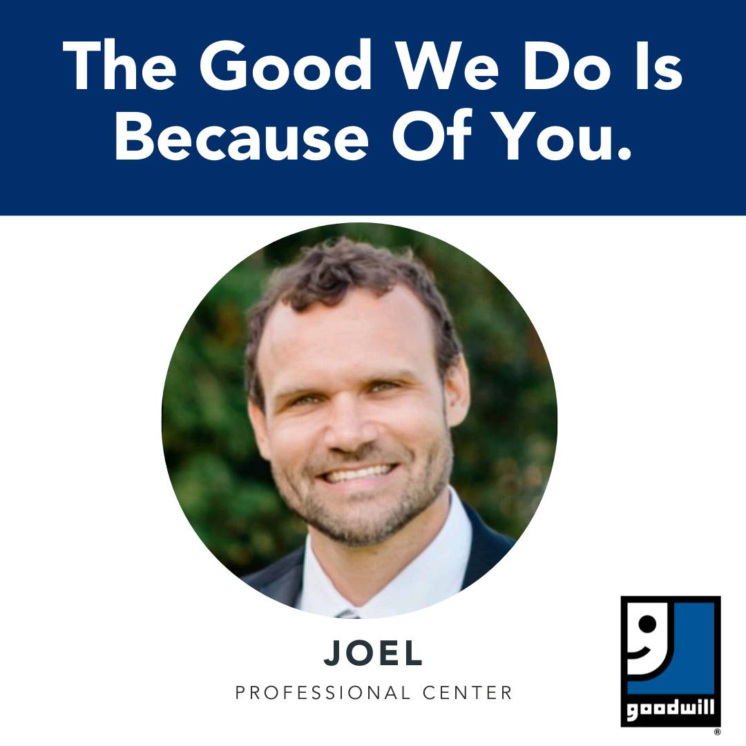 Joel met Randy... - Goodwill Industries of Northwest NC | Facebook