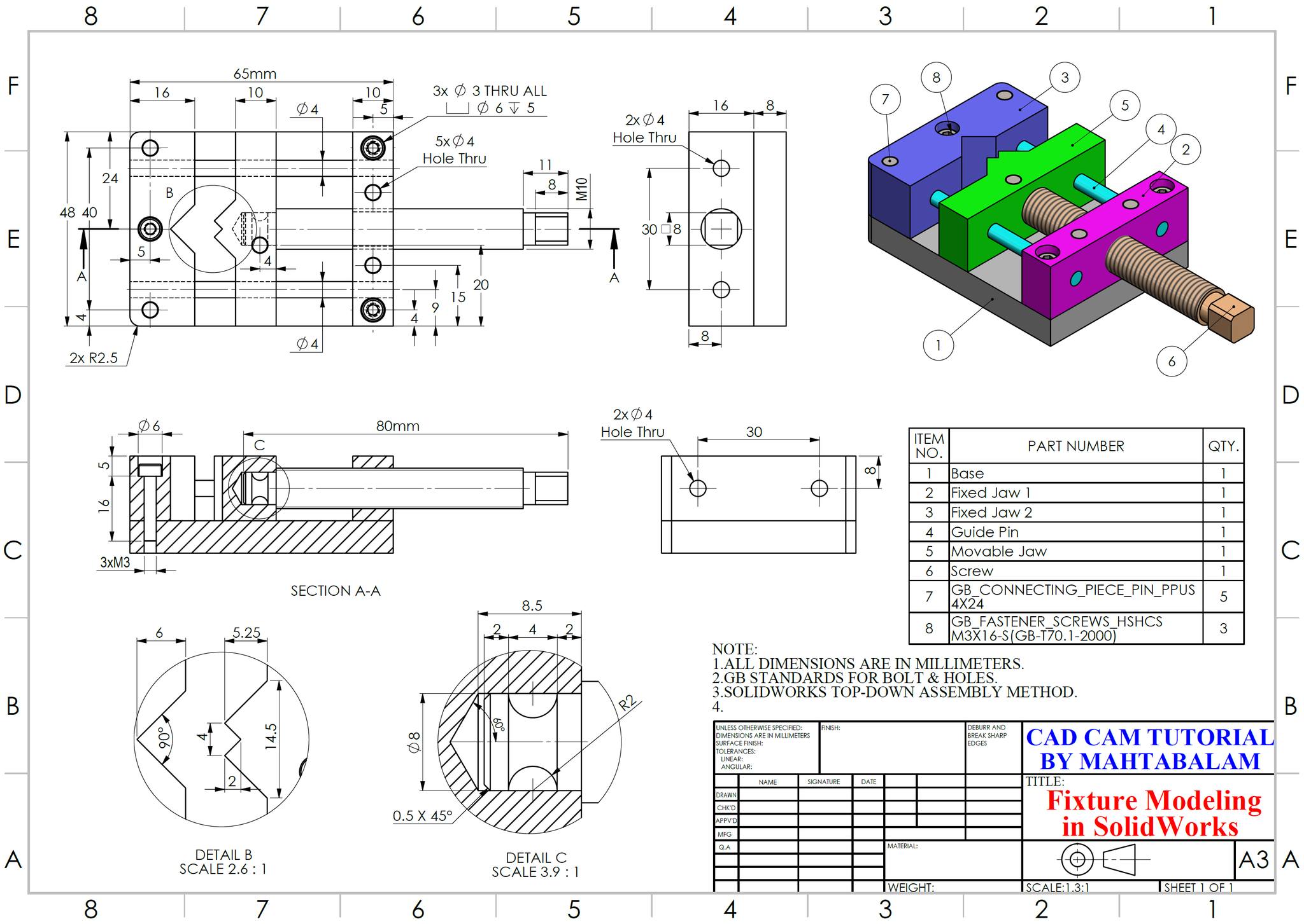 CAD CAM Tutorial By... - CAD CAM Tutorial By Mahtabalam