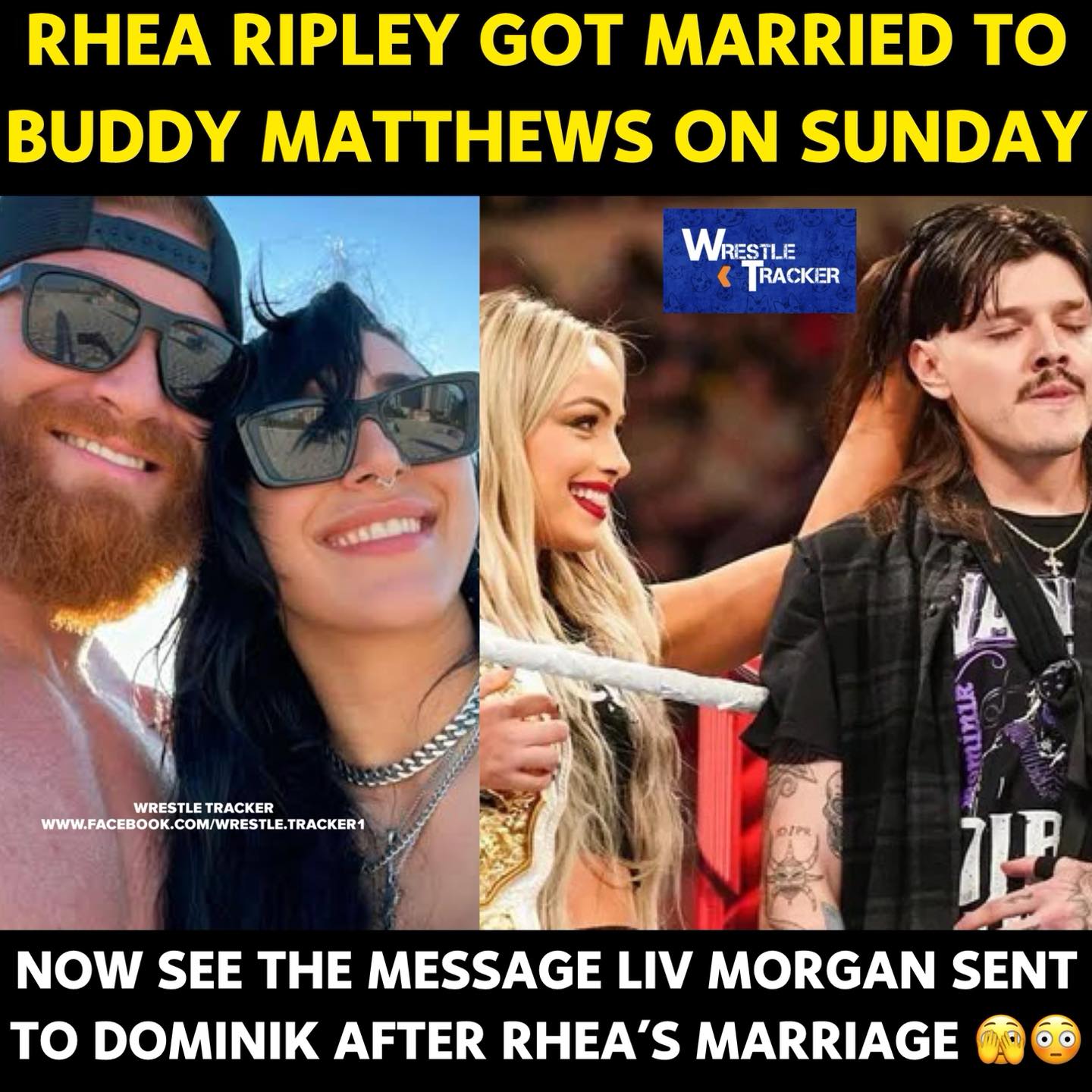 Wrestle Tracker - Rhea Ripley has announced her marriage... | Facebook