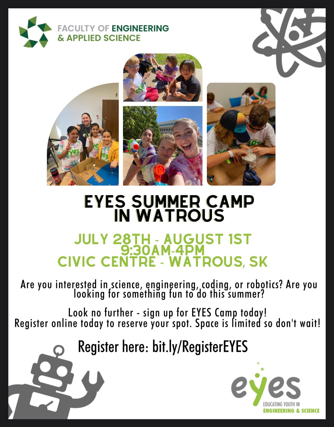 Town of Watrous - Eyes Summer Camp coming to Watrous this... | Facebook