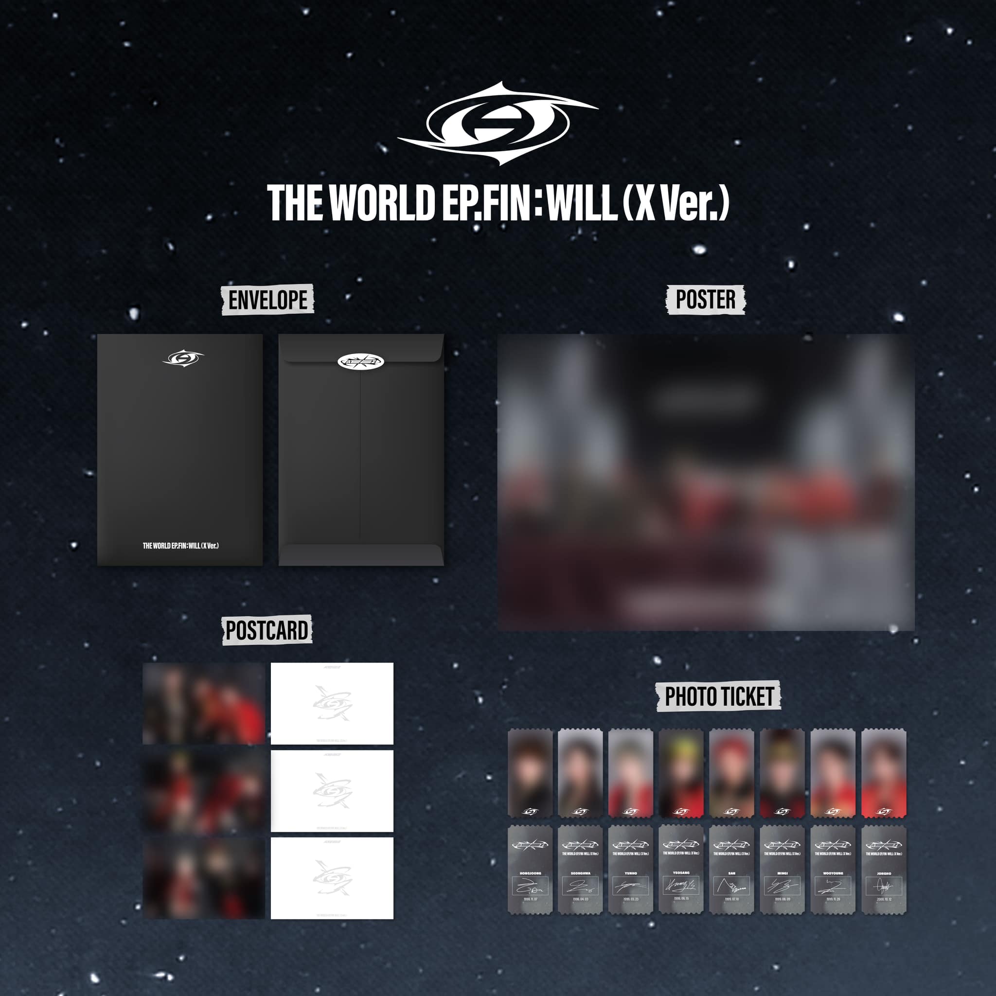 📢] ATEEZ THE WORLD EP. FIN : WILL (X Ver.) Release Notice ⠀ The
