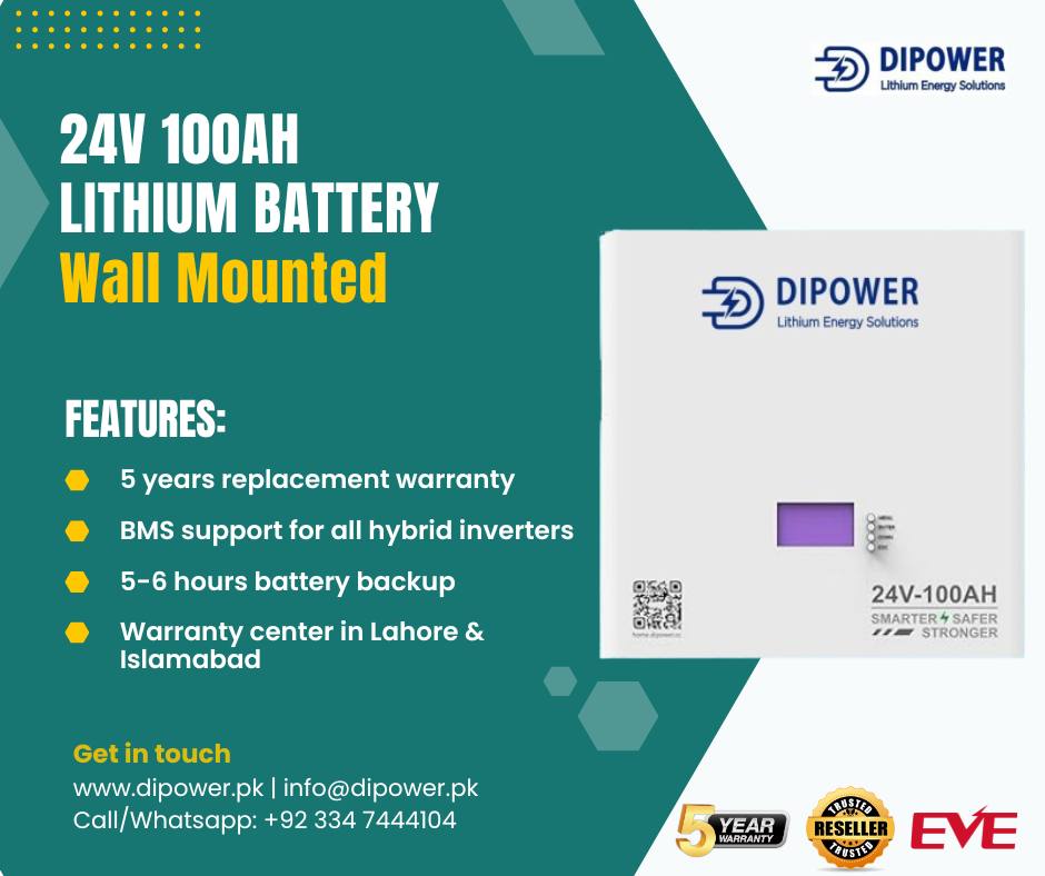 Dipower Lithium Batteries | Lahore