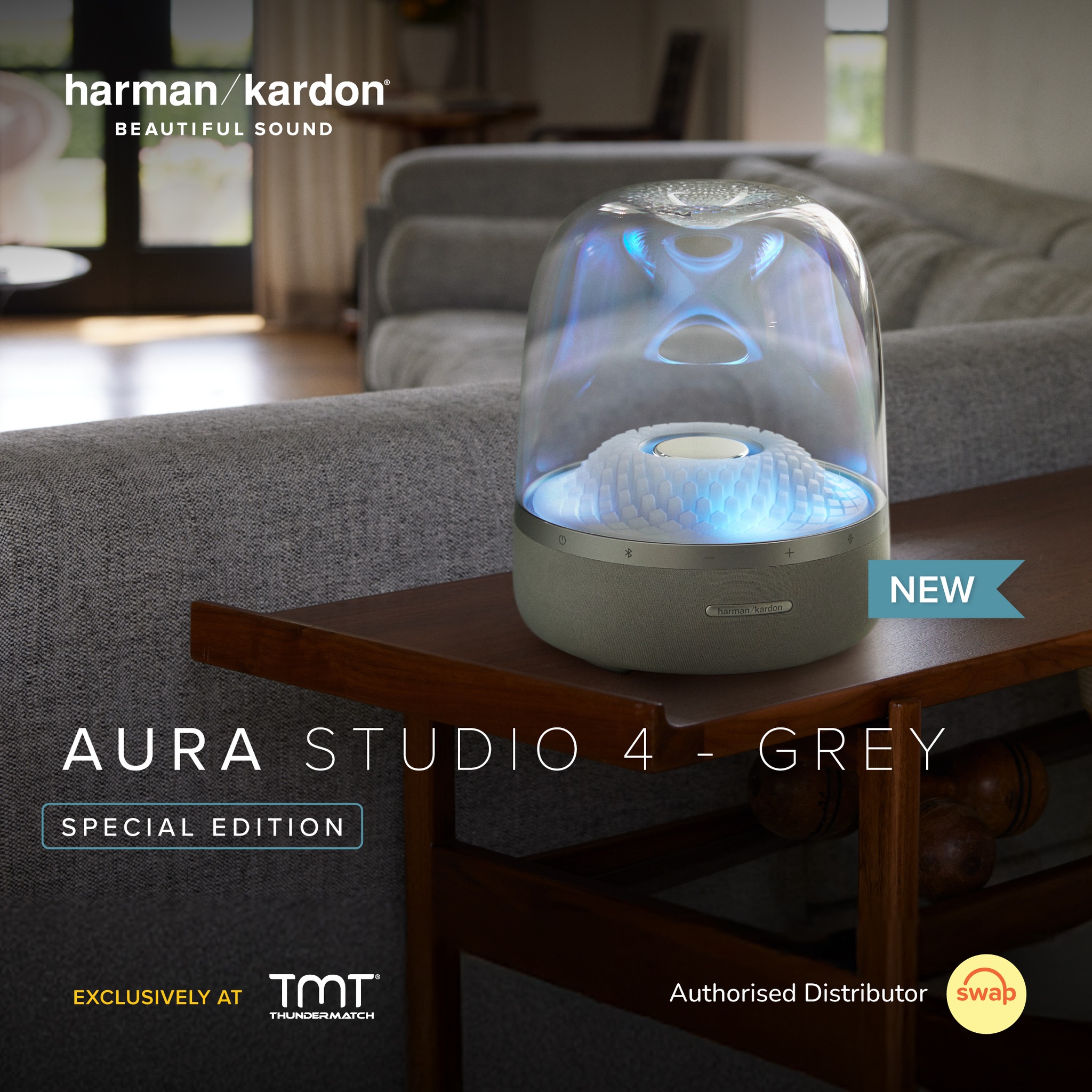 Brilliant Visual. Beautiful Harman Kardon sound. Introducing the 