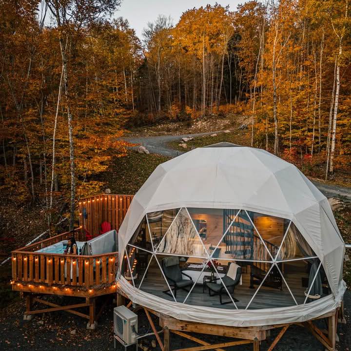 🍂 FALL SPECIAL — Save $299 on your 3-night dome getaway! Make a little ...