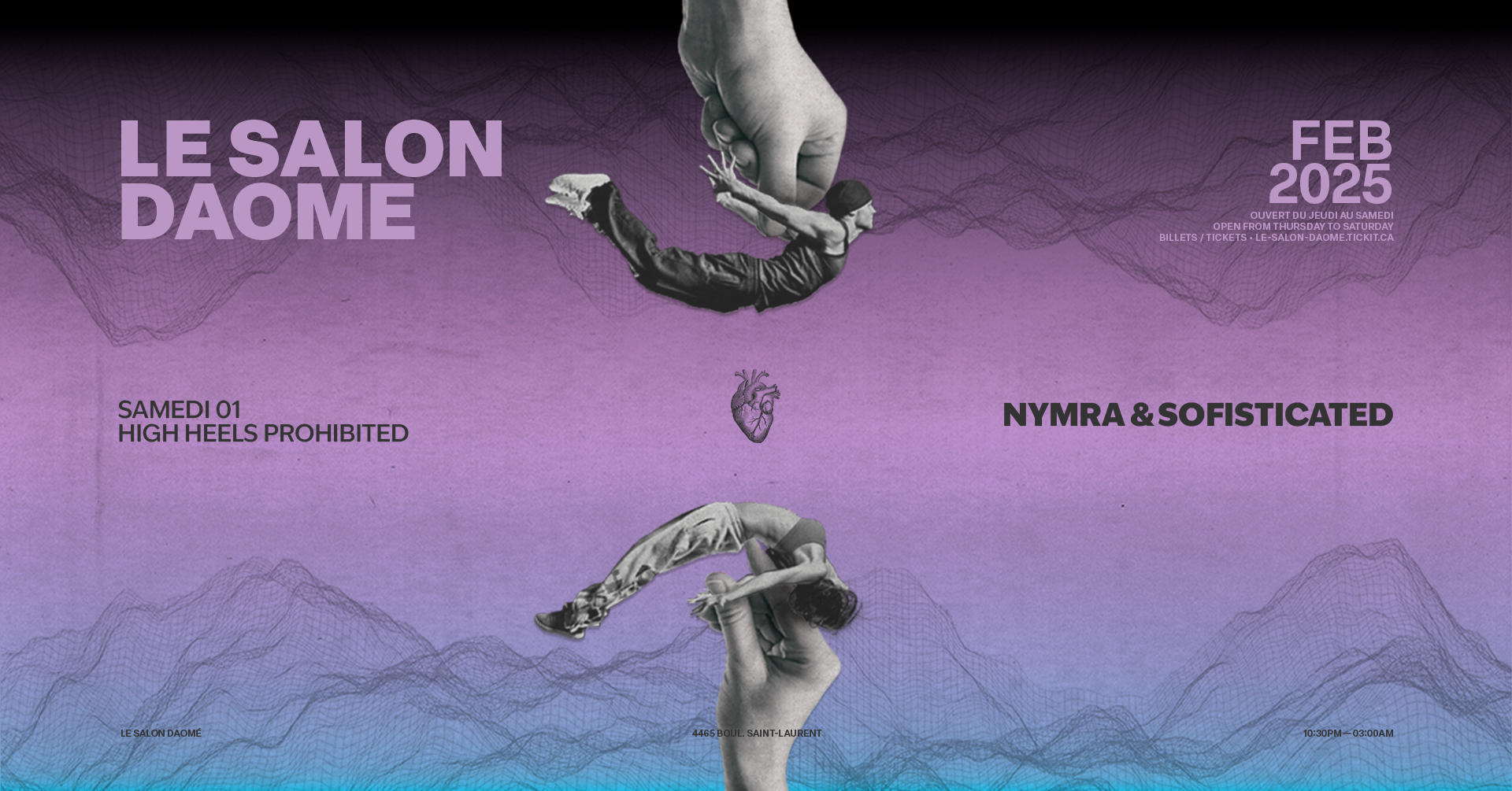 Le Salon Daomé / Nymra & Sofisticated (all night)