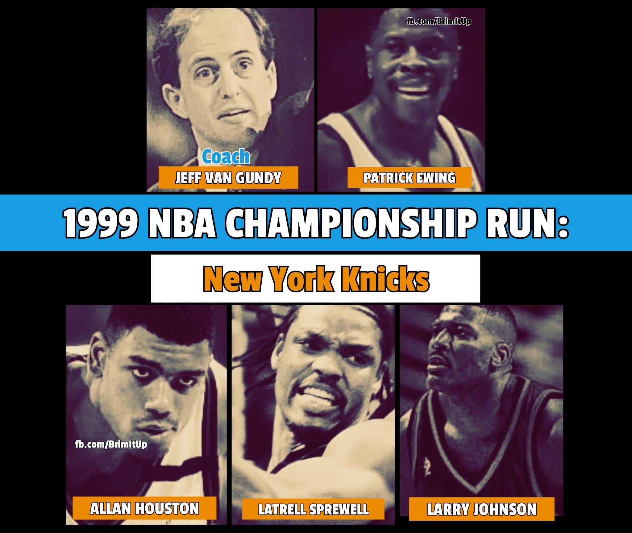 The 1998–99 New York Knicks, an unexpected NBA Finals participant 