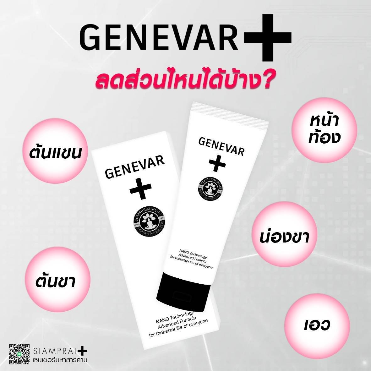 Genevarplus เจนีวาพลัส - NANO Technology สลายไขมัน | Udon Thani