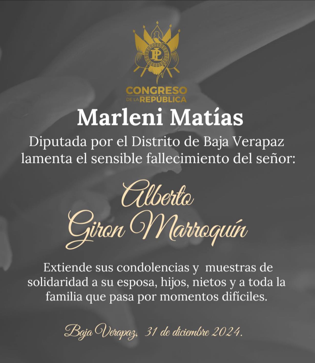 Diputada Marleni Matias