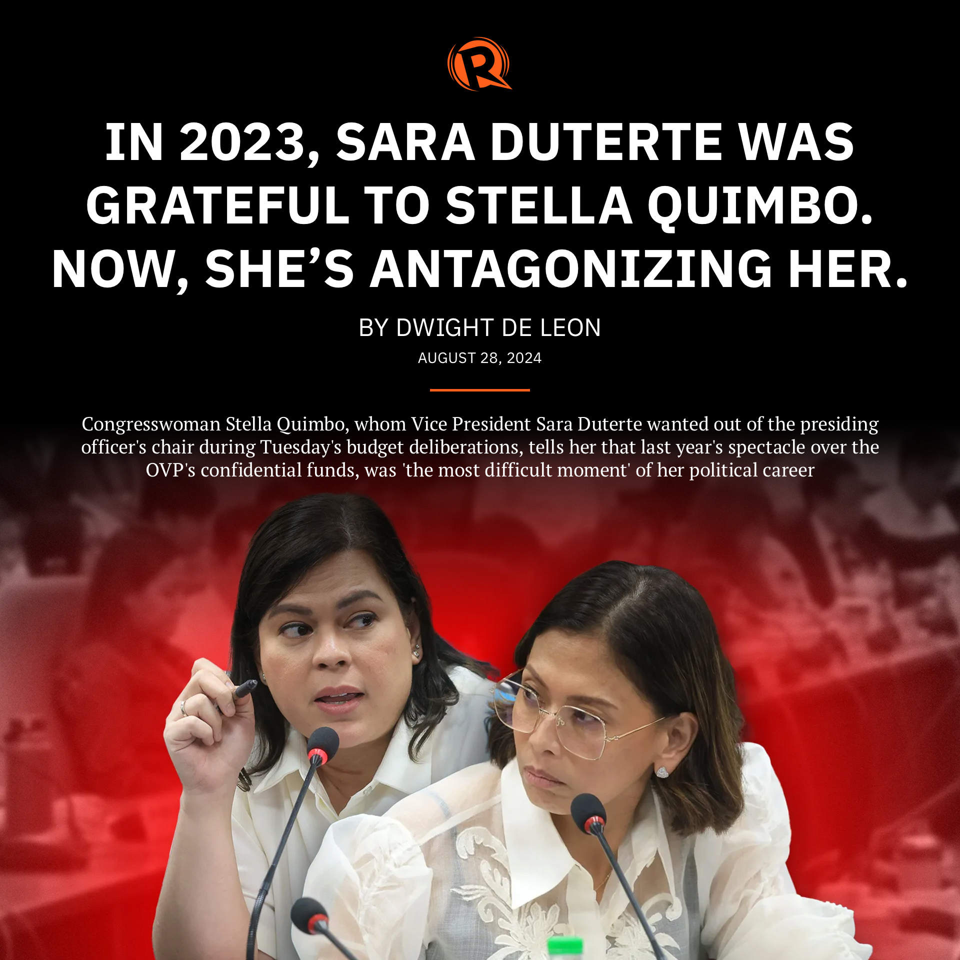 Rappler - Duterte wanted to “forgo the opportunity” to... | Facebook