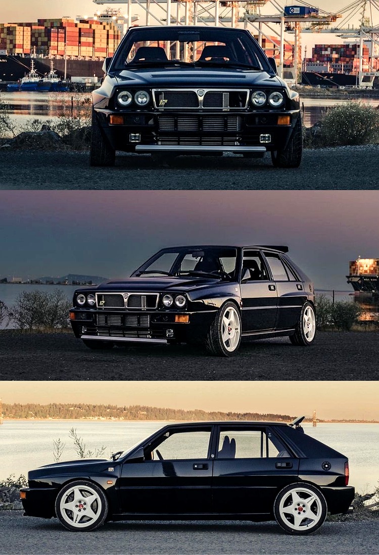 Lancia Delta HF Integrale at 1993 Rallye Monte Carlo