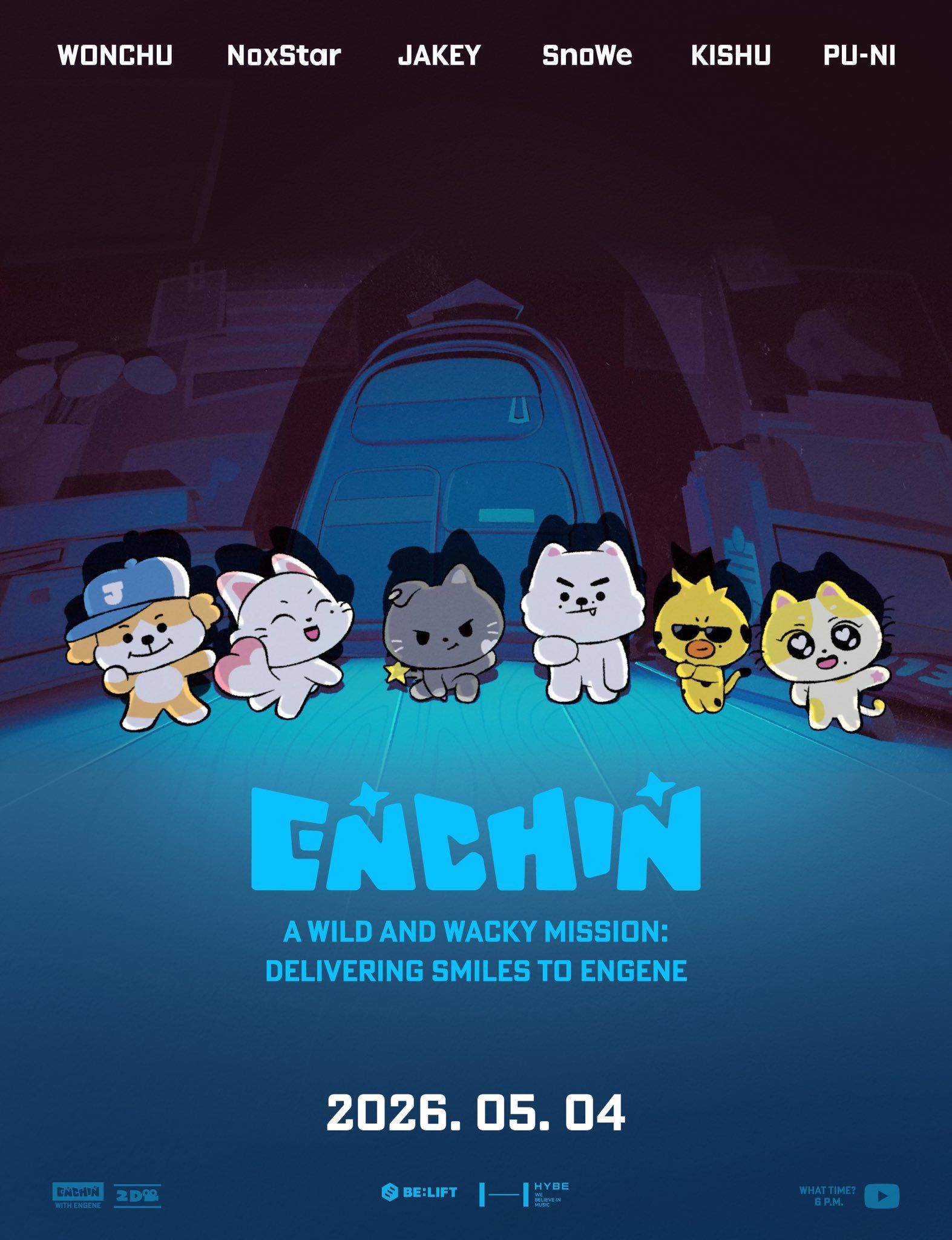 ENCHIN WILL BE RELEASED TODAY, May 4 at 6PM Enhypen and their