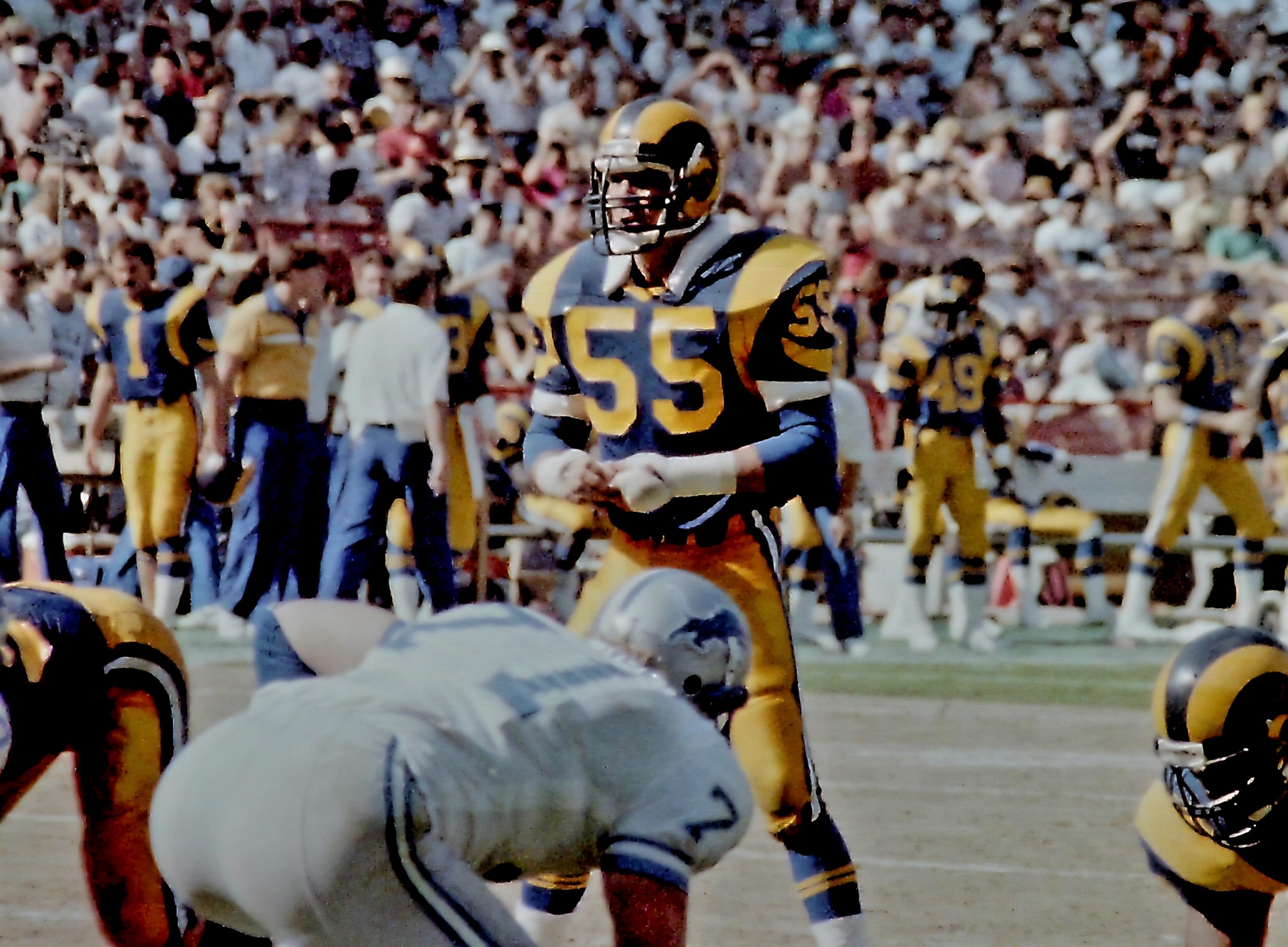 Celebrating the life of Rams Legend 