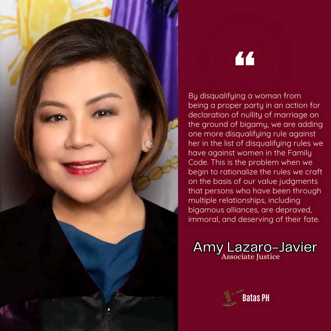 Batas PH - From Associate Justice Amy Lazaro-Javier: By... | Facebook